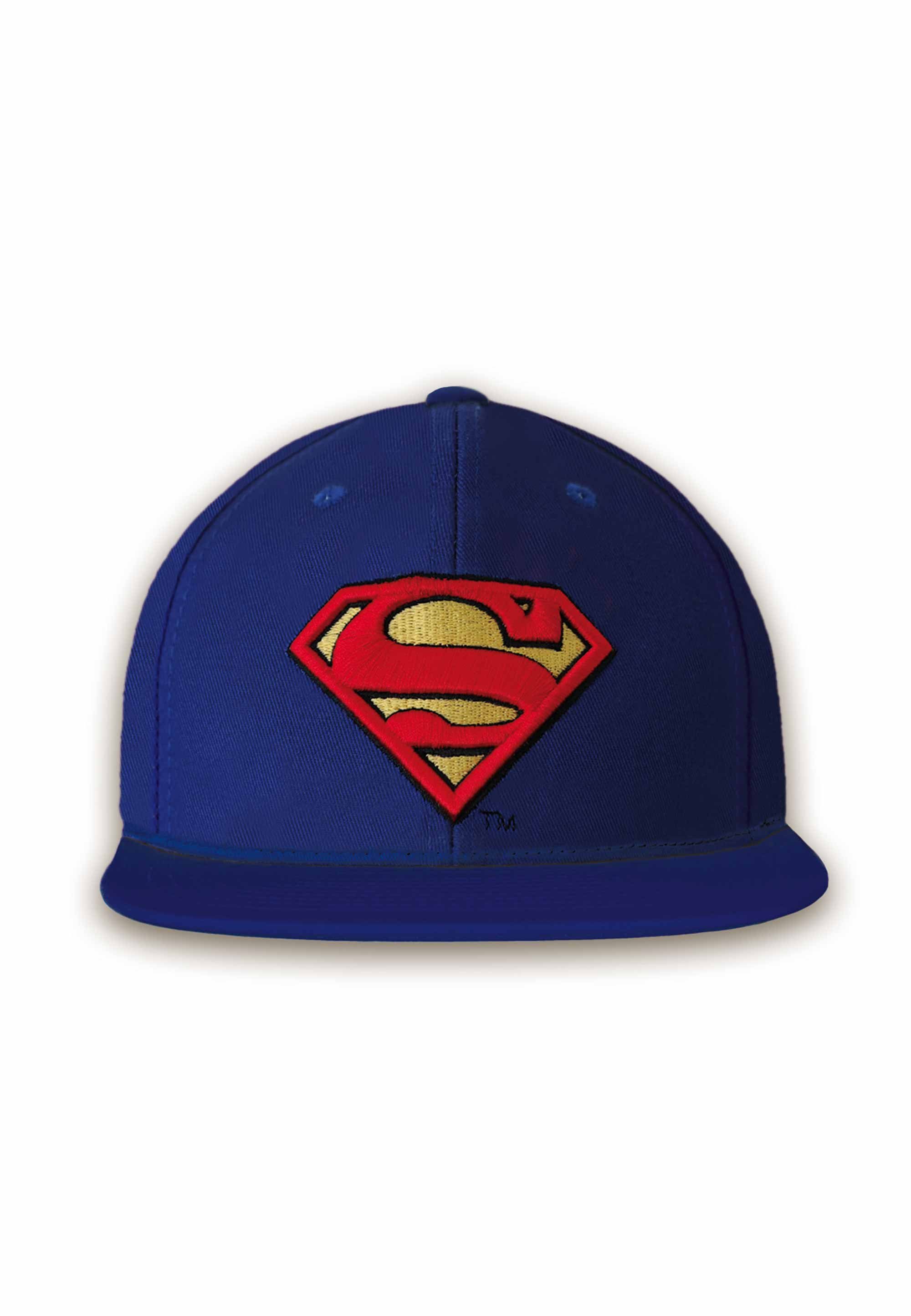 LOGOSHIRT Baseball Cap met DC Superman stiksels