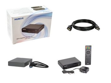 Humax HD Fox Bundle SAT-Receiver (HDMI, SCART, 1 TB Festplatte, HDMI Kabel, 1,5m)