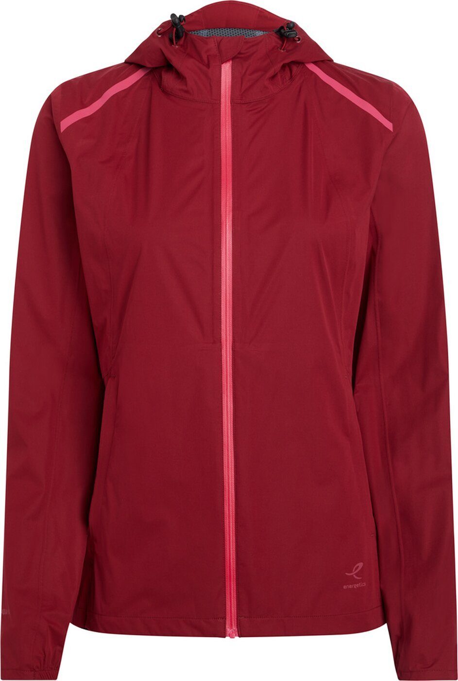 Energetics Laufjacke Da.-Regenjacke Shane III W RED DARK