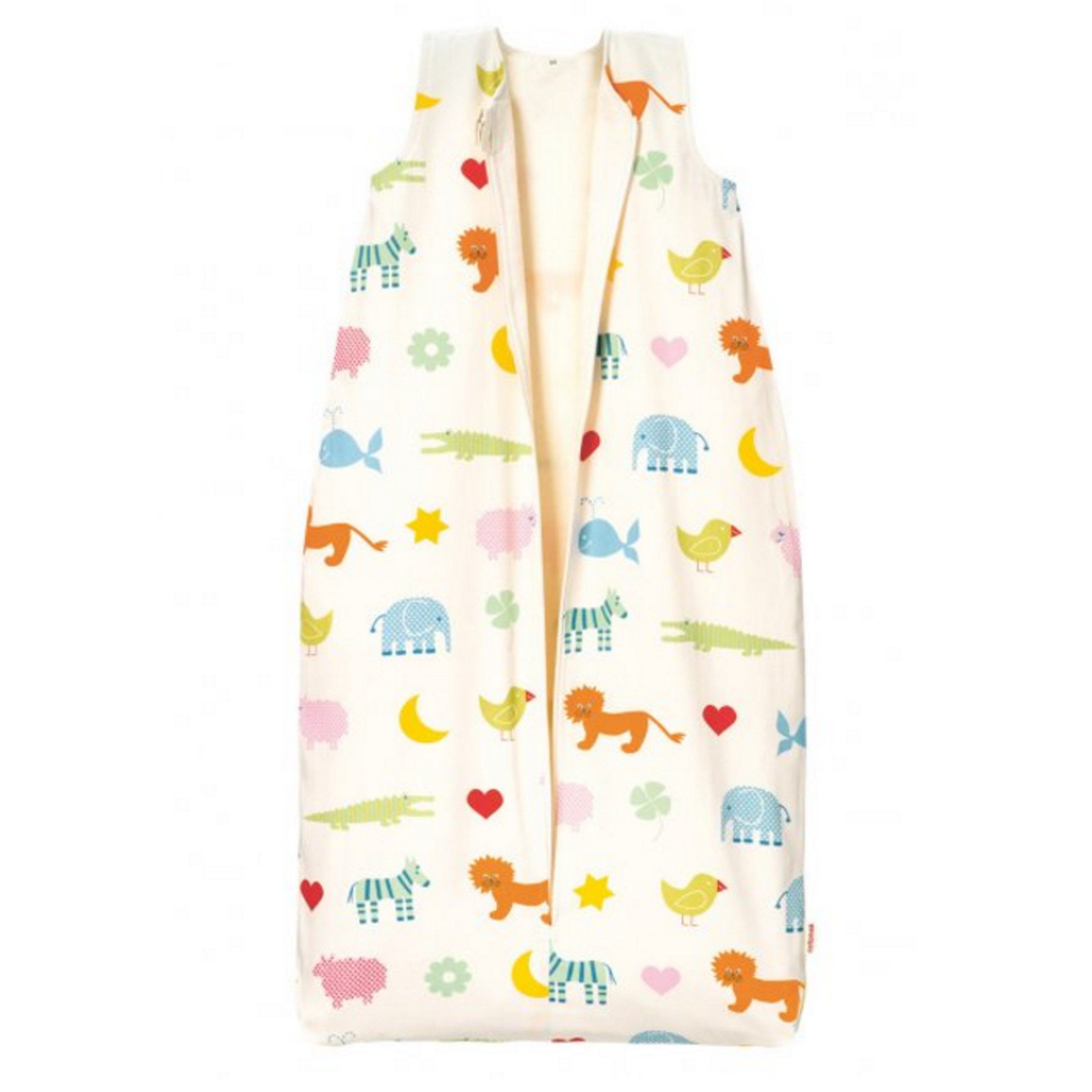 Cotonea Babyschlafsack Cotonea Bio-Baumwolle Kinderschlafsack mit Teddyplüschfutter Design