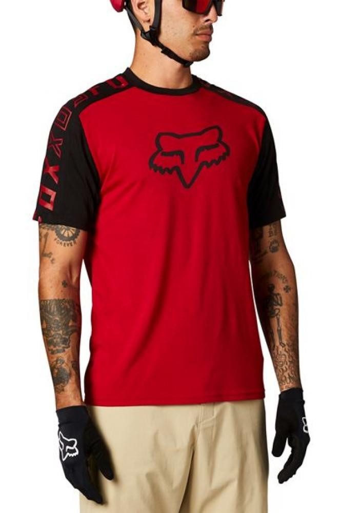 Fox Funktionsshirt Fox Ranger Drirelease Jersey chili red Größe M Herren
