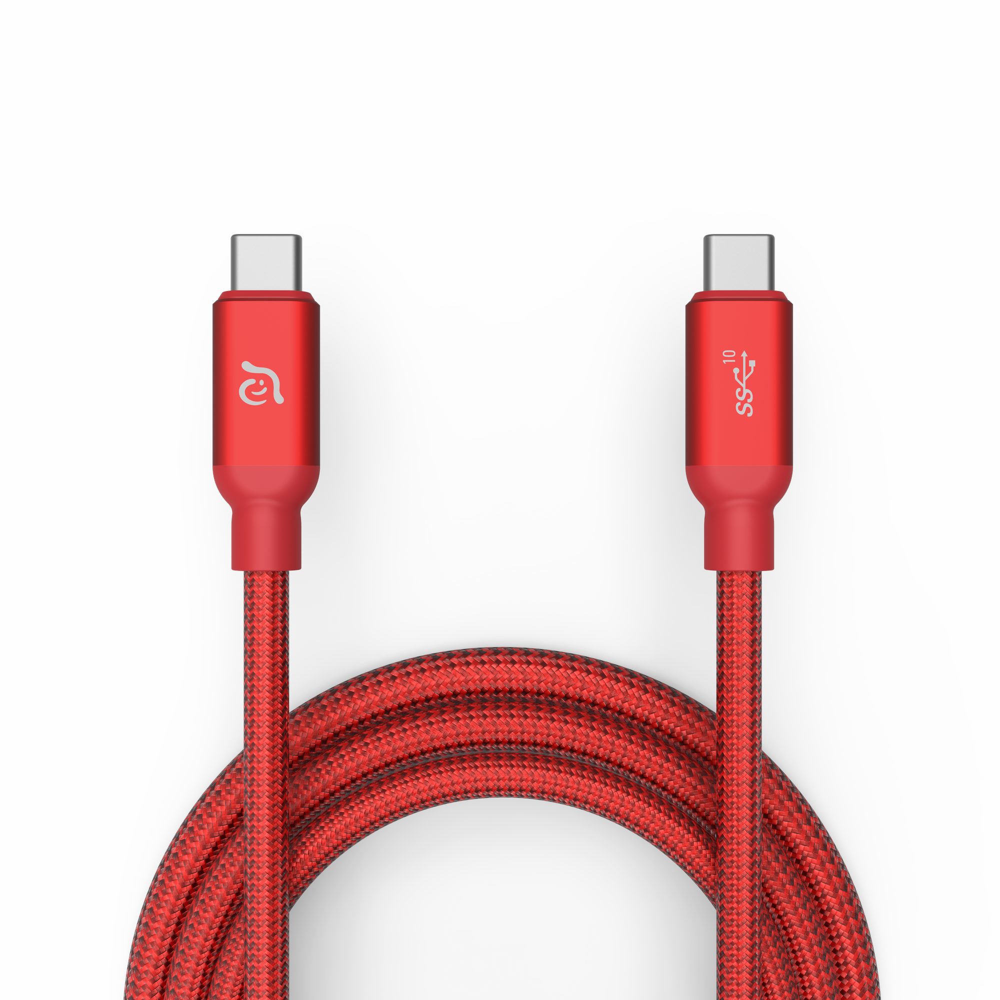 ADAM elements Adam Elements CASA C100+ - USB-C/USB-C Kabel - 1m, red Smartphone-Kabel