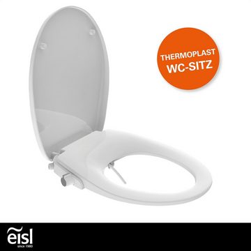 Eisl Dusch-WC-Sitz Bidet Einsatz, Absenkautomatik, Schnellverschluss
