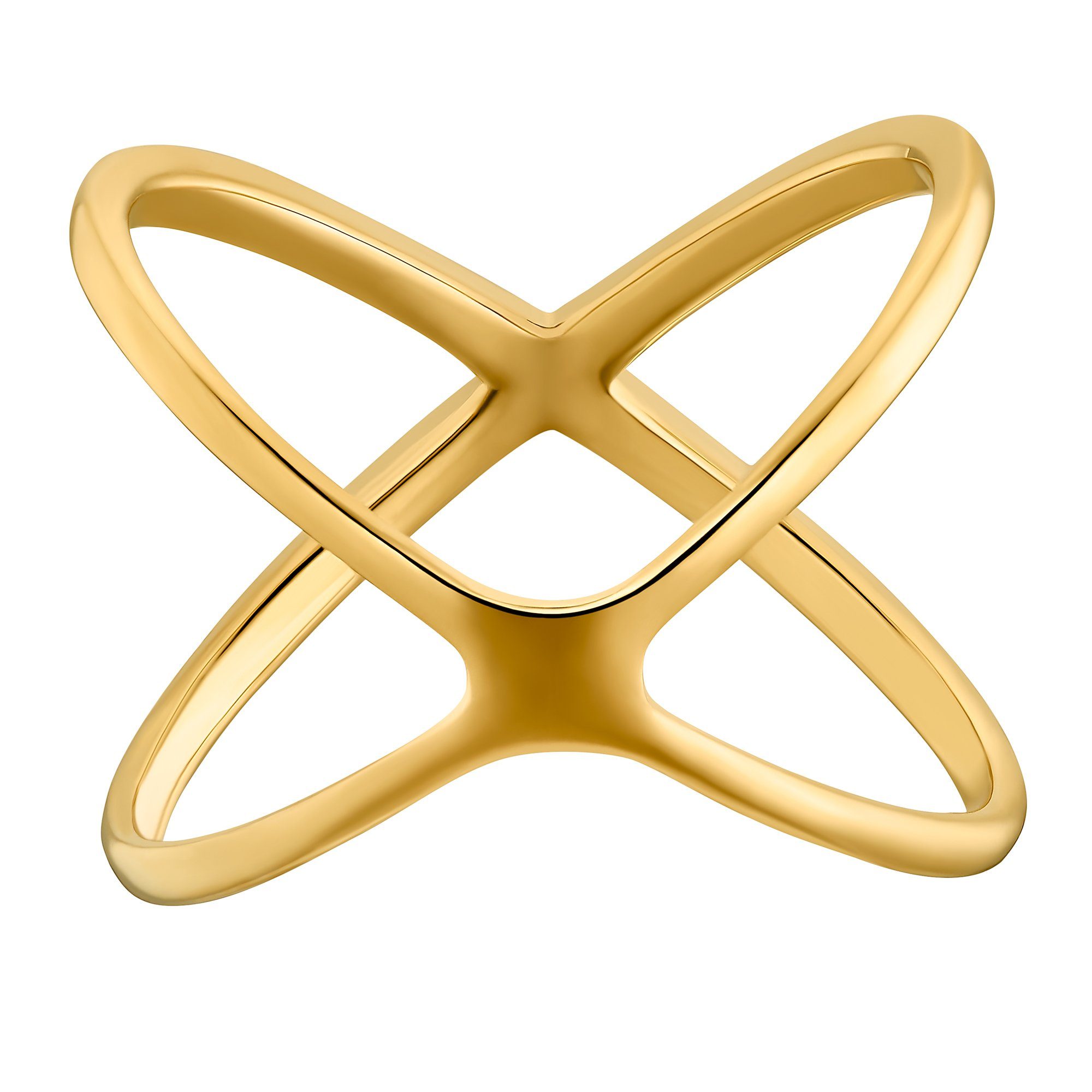 Heideman Fingerring goldfarben (Ring, inkl. poliert Geschenkverpackung), 1-tlg., Fionn Damenring