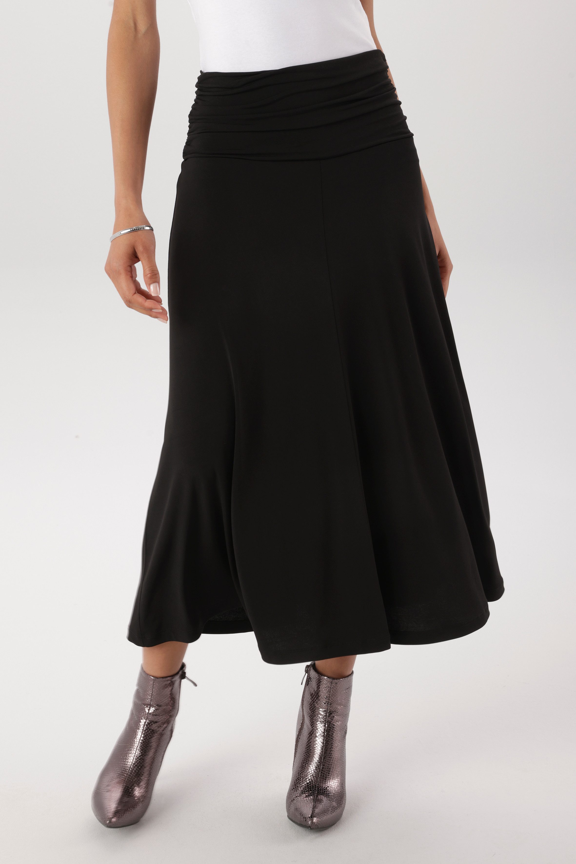 Aniston SELECTED Midirock am Bund mit seitlicher Raffung - NEUE KOLLEKTION. € 39,99, (€ 39,99 pro 1 Stk).