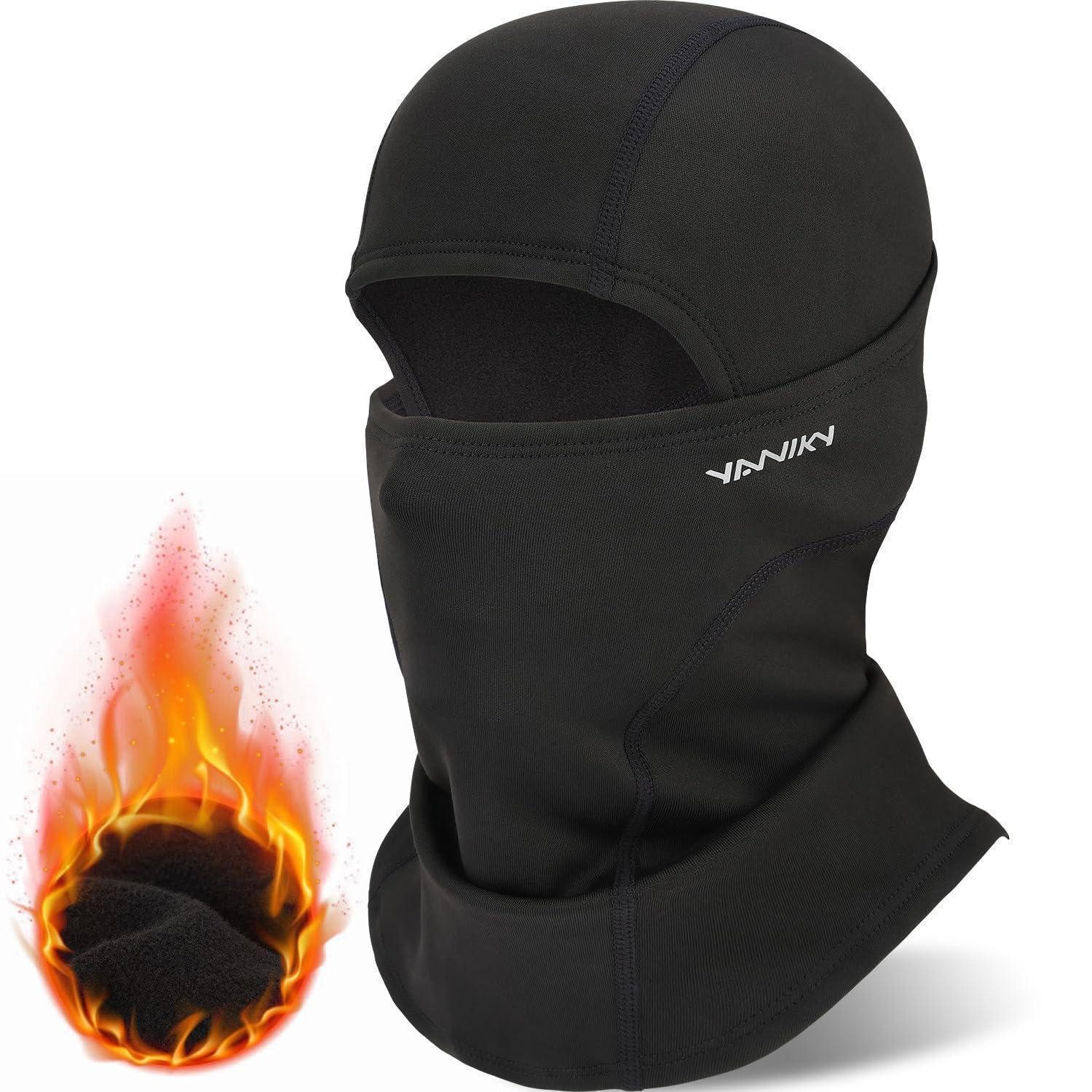 Sturmhaube Sturmhaube Skimaske Balaclava Herren Damen Einheitsgröße Schwarz