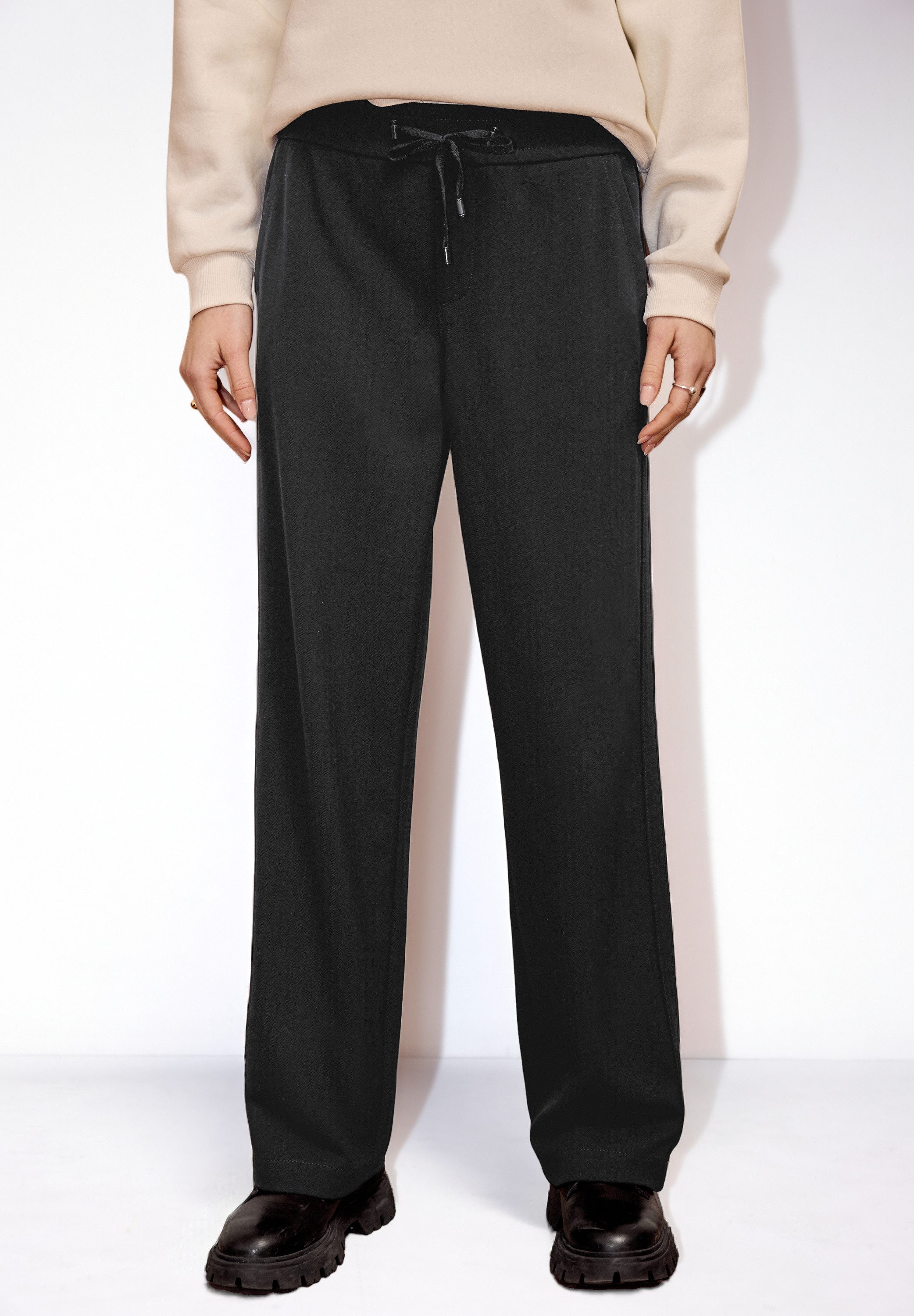 STREET ONE STUDIO Jogger Pants Middle Waist