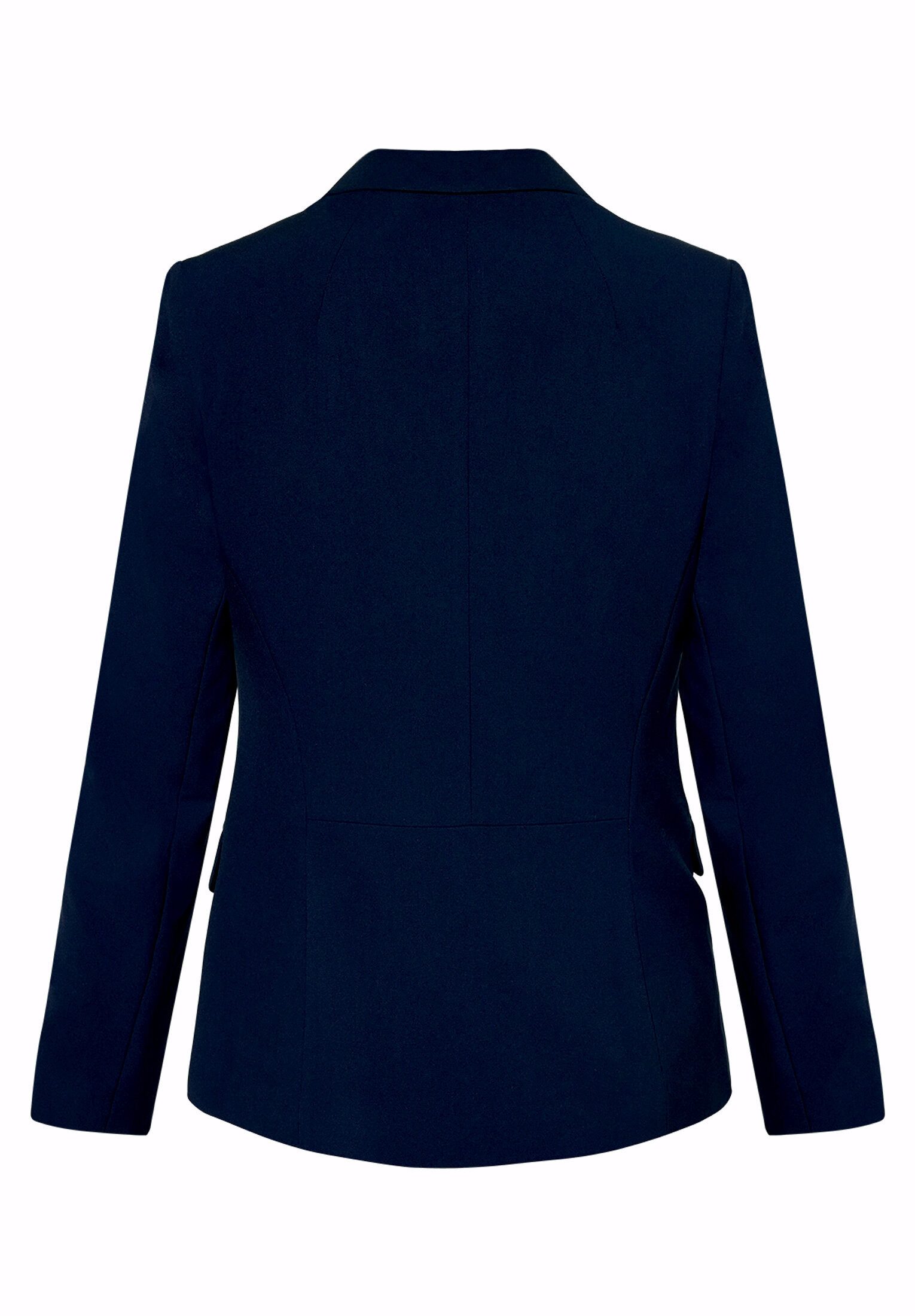 Betty&Co Longblazer Damen mit Taschen Druckfutter