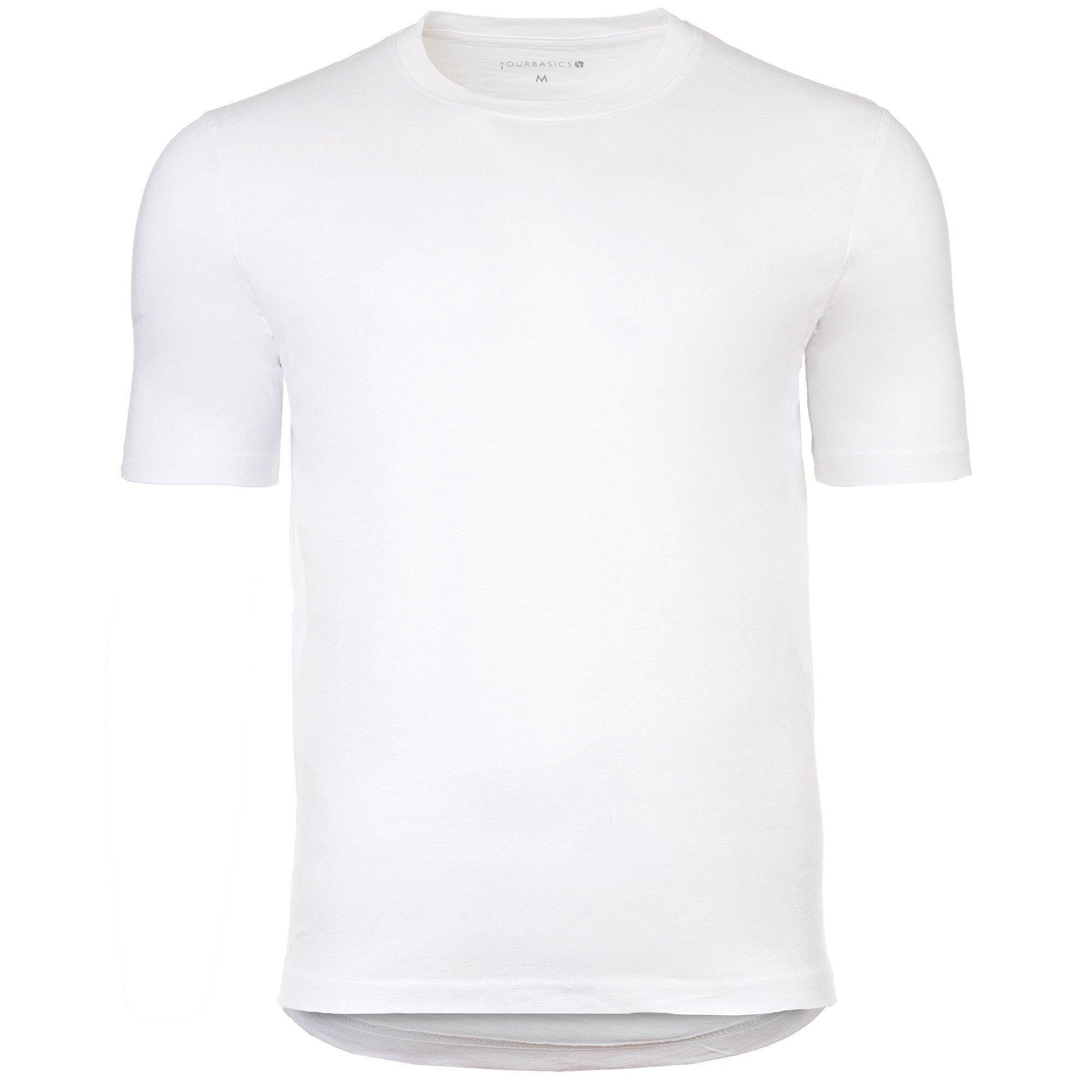 T-Shirt Herren T-Shirt 4er Pack Baumwolle