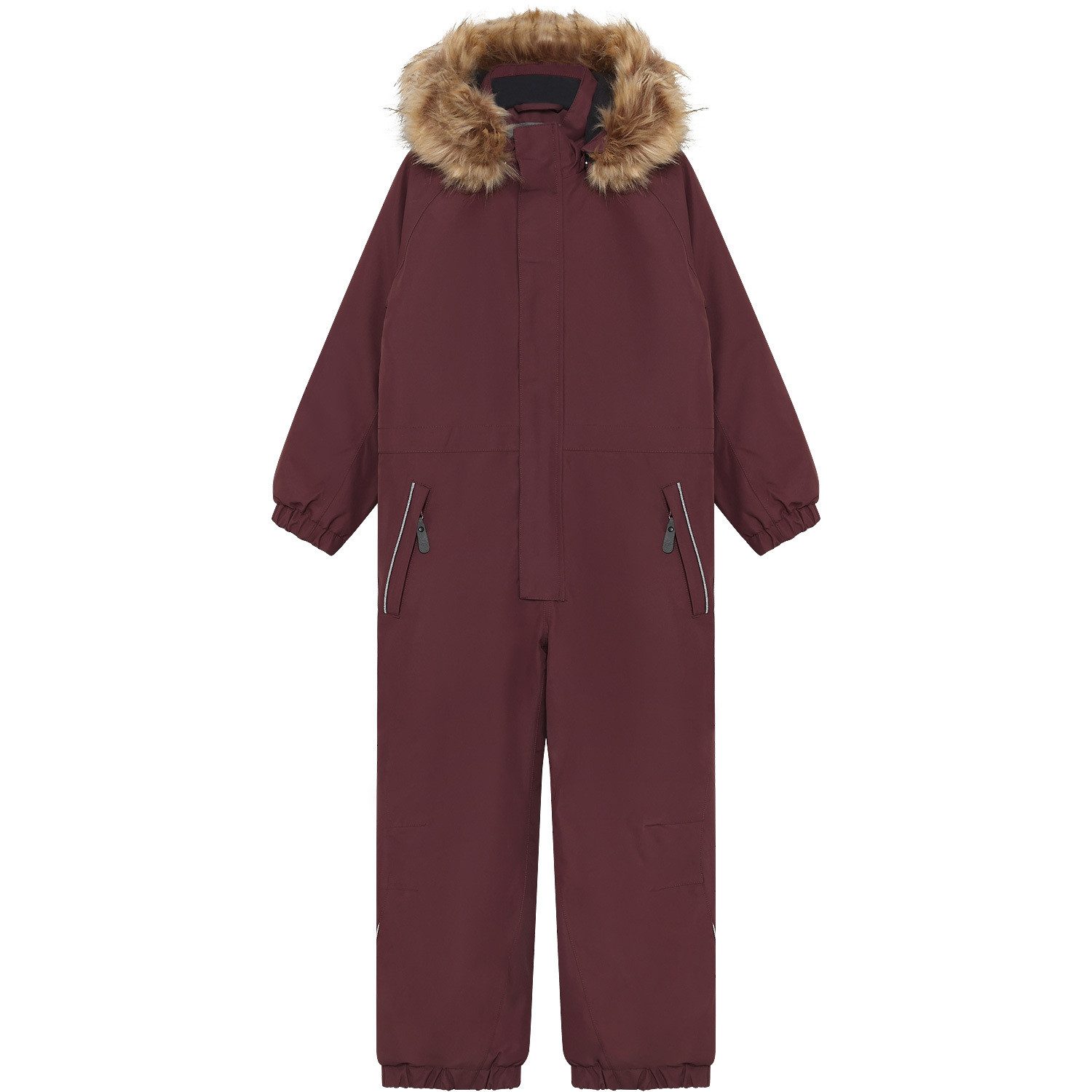 COLOR KIDS Winterjacke Einteiler Coverall W. Fake Fur
