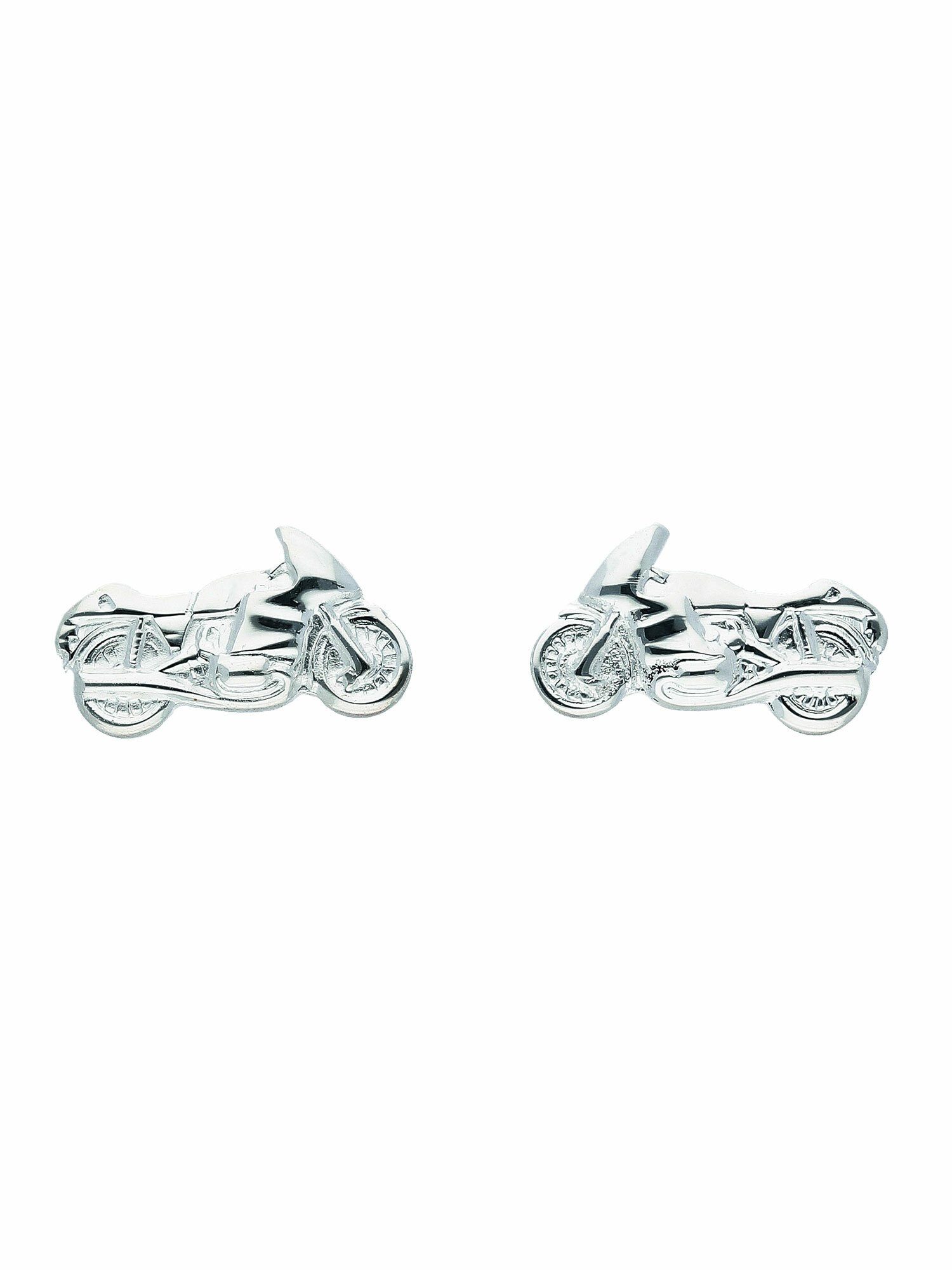 Damen Schmuck Adelia´s Paar Ohrhänger 1 Paar 925 Silber Ohrringe / Ohrstecker Motorrad, 925 Sterling Silber Silberschmuck für Da
