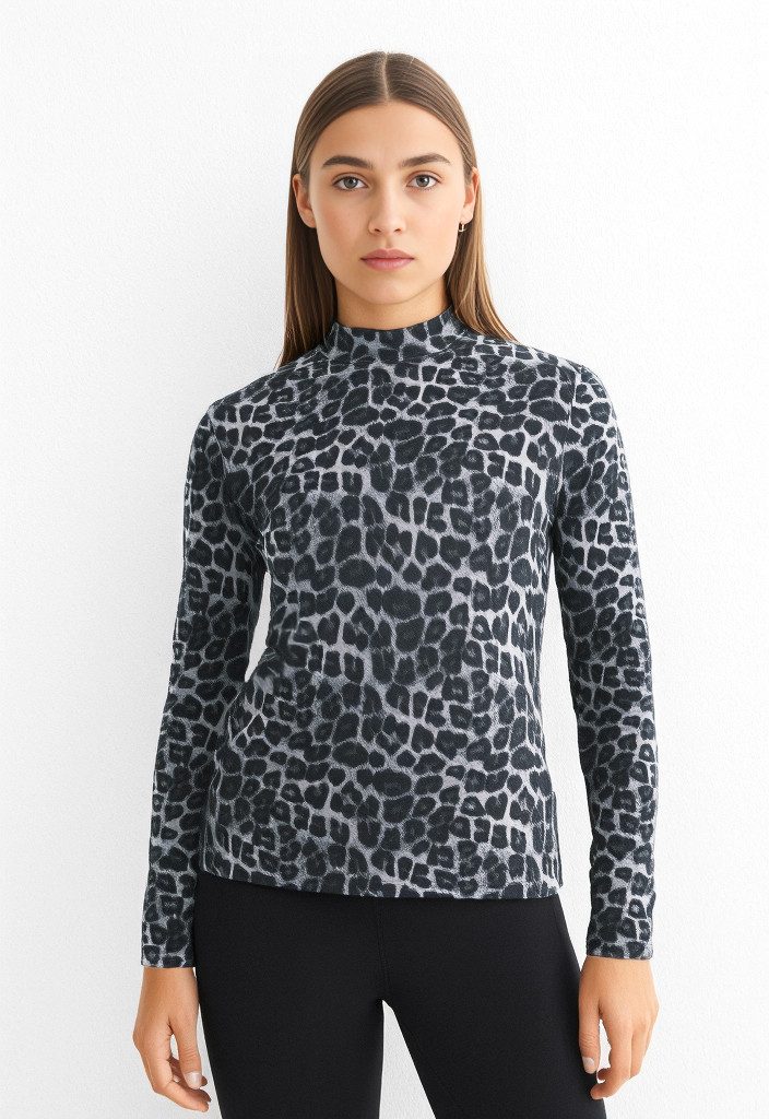Vila Stehkragenshirt VILEOA L/S ROLLNECK TOP günstig online kaufen