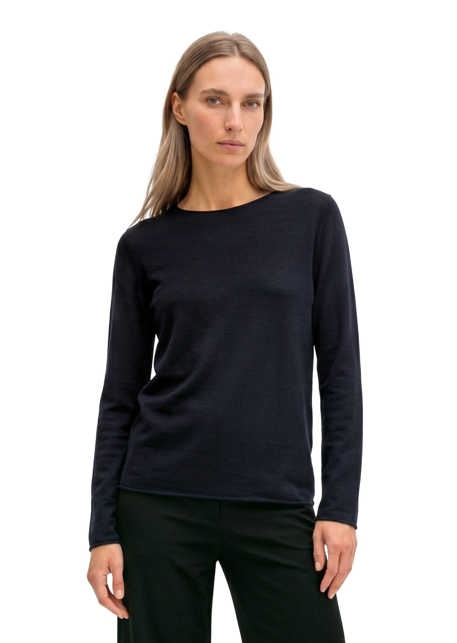 Marc O'Polo Strickpullover aus weicher Merinowolle