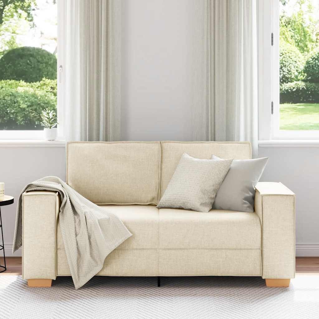 vidaXL Sofa 2-Sitzer Sofa Leinen 120 günstig online kaufen