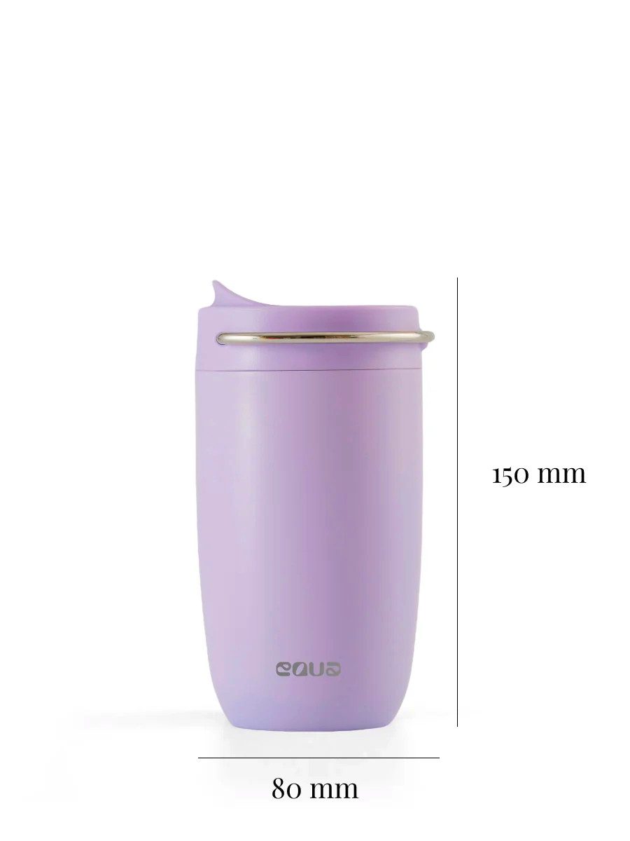 equa Thermobecher Thermobecher Isolierbecher Kaffeebecher 300ml Edelstahl EQUA Cup, Material: Edelstahl