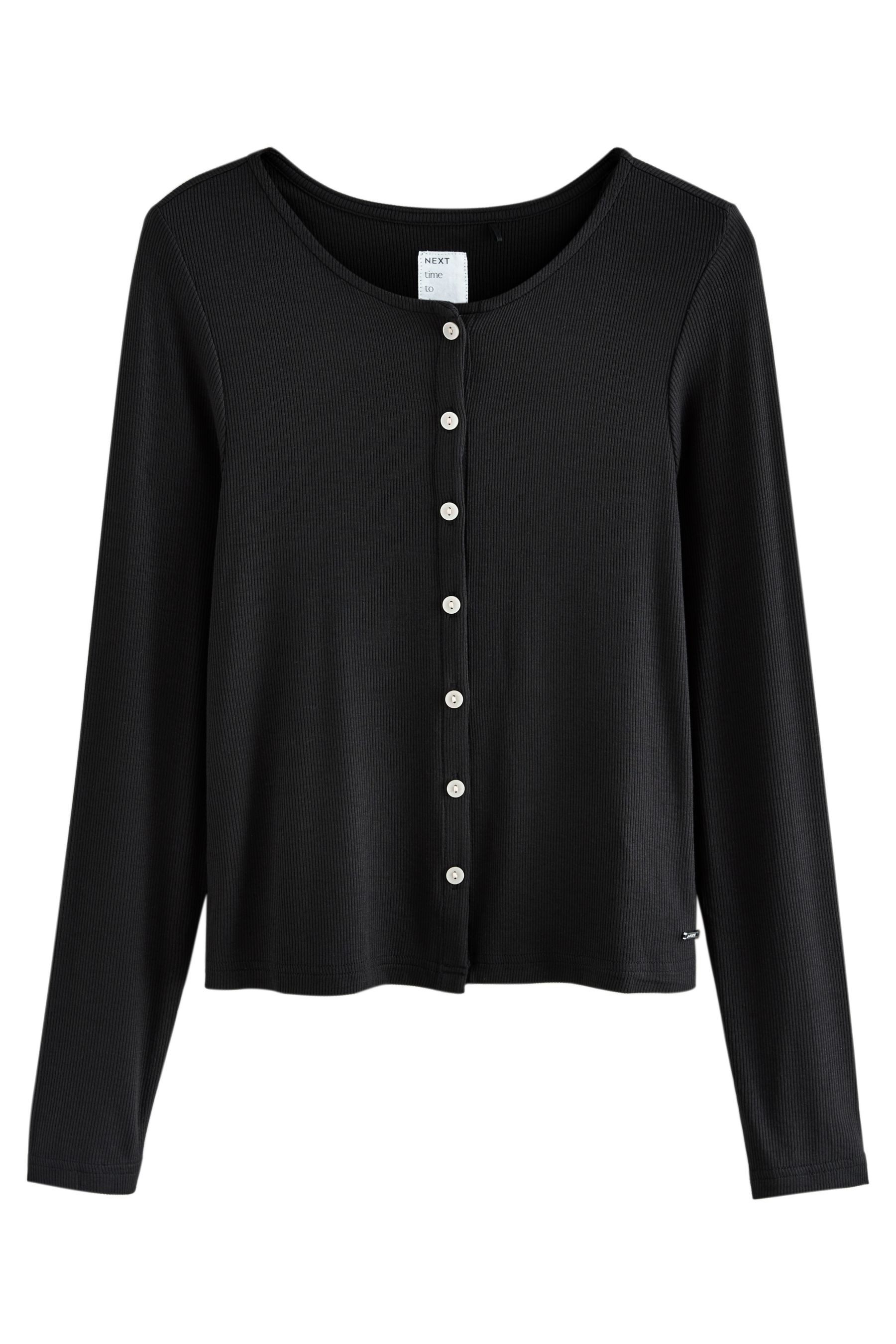 Next Pyjama Gerippter Langarm-Pyjama (2 tlg) günstig online kaufen