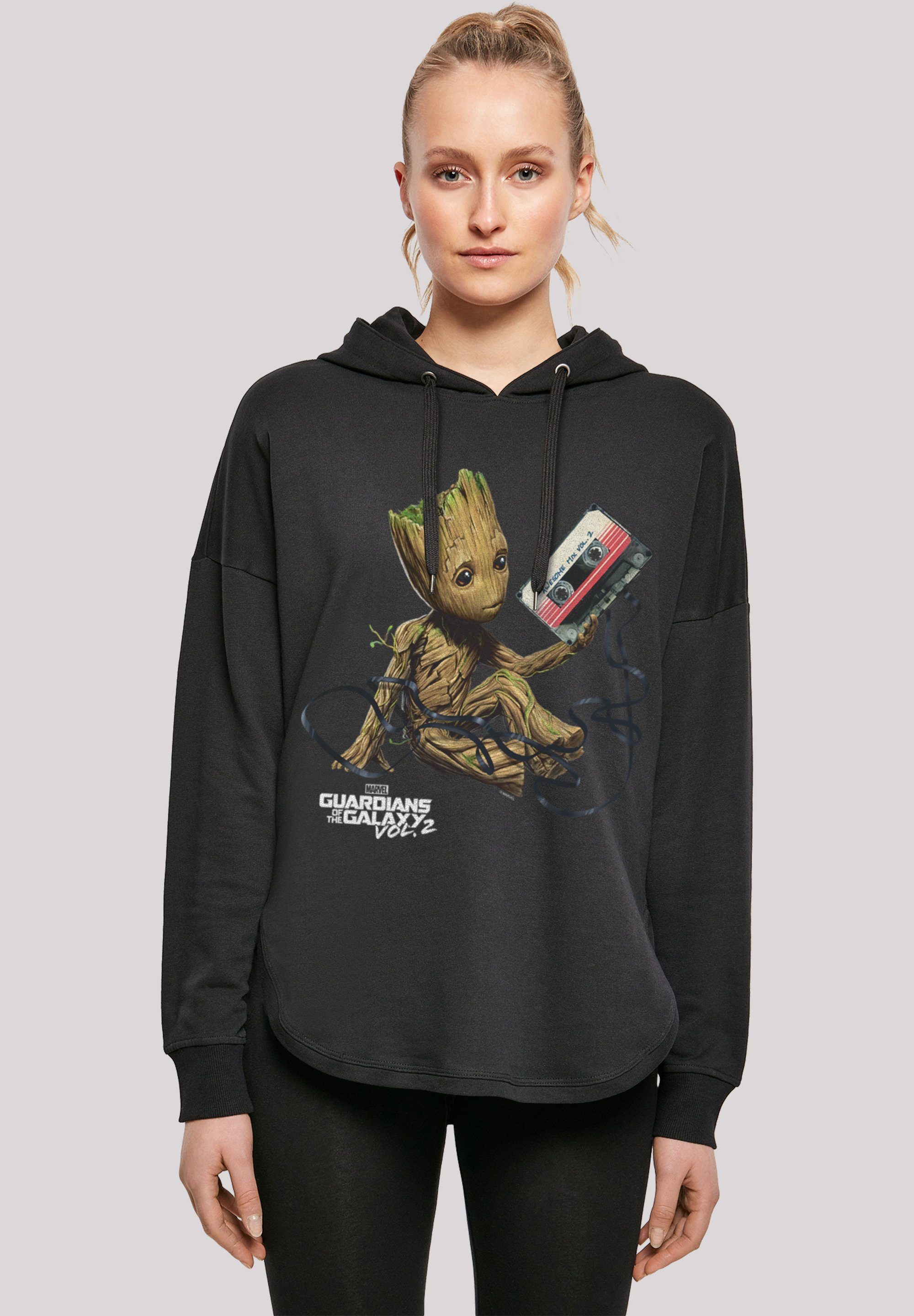Groot the Galaxy The Tape F4NT4STIC Of Marvel Kapuzenpullover of Guardians Print, Marvel Guardians Vol2 Galaxy