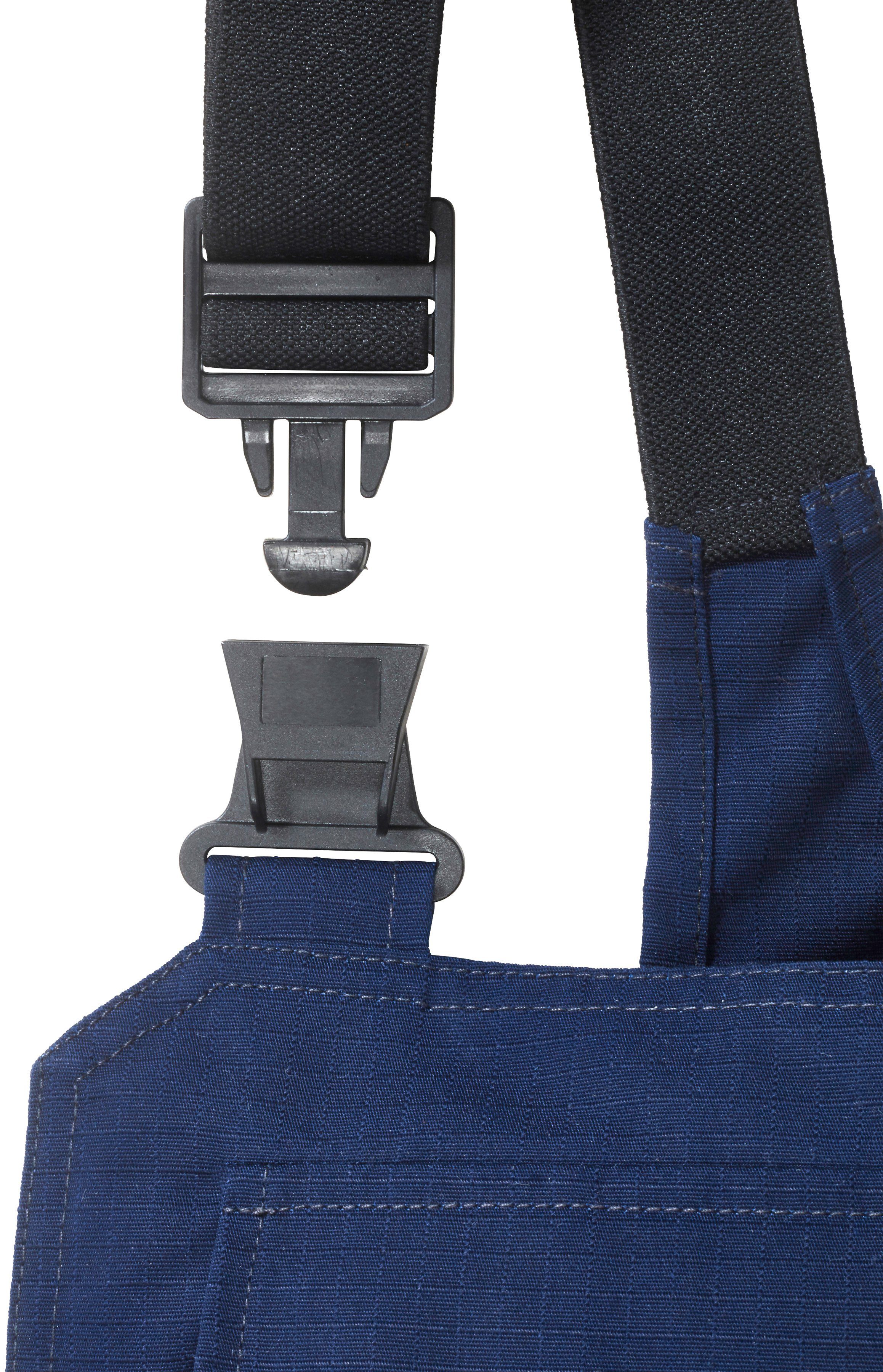 Kübler Latzhose CORDURA® Verstärkungen mit dunkelblau-schwarz