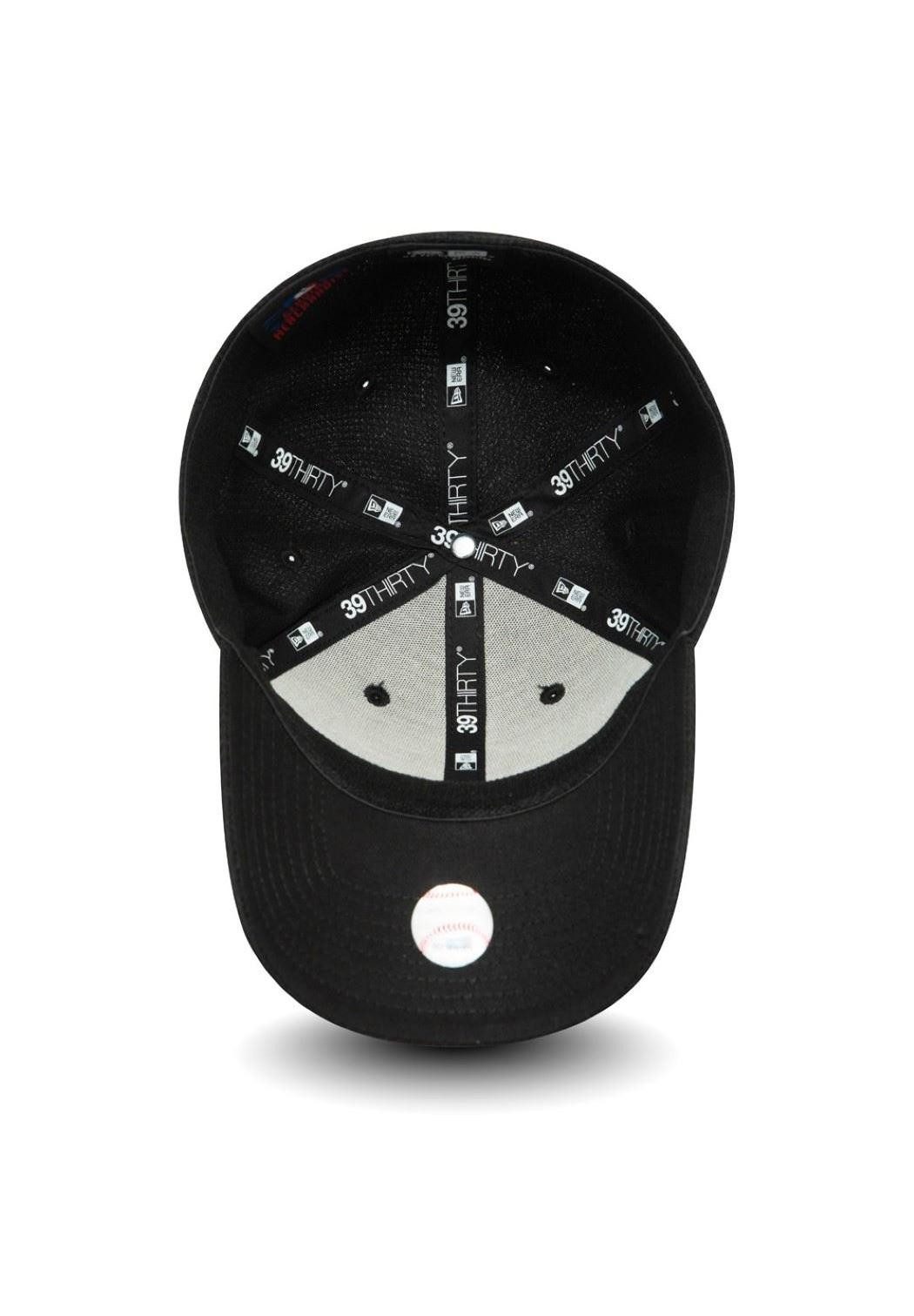 New Era Flex Cap New York Yankees MLB Black Stretch Diamond 39Thirty Stretch Cap New Er (1-St) – Bild 3 von 3