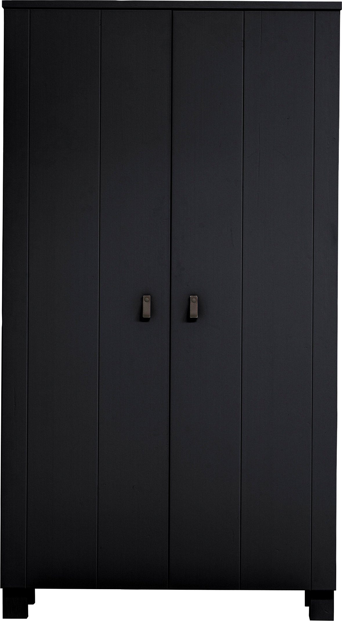 WOOOD Garderobenschrank Ties mit Kleiderstange, viel Stauraum, H 203 cm x B 110 cm