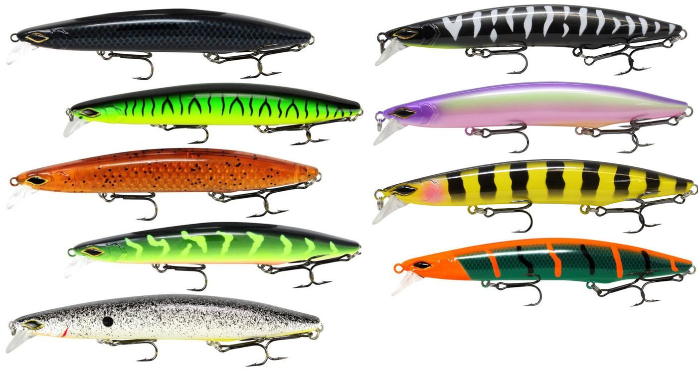 Seika Pro Kunstköder Seika Pro Nightveit Wobbler Silent 27g 14cm - Hardbait