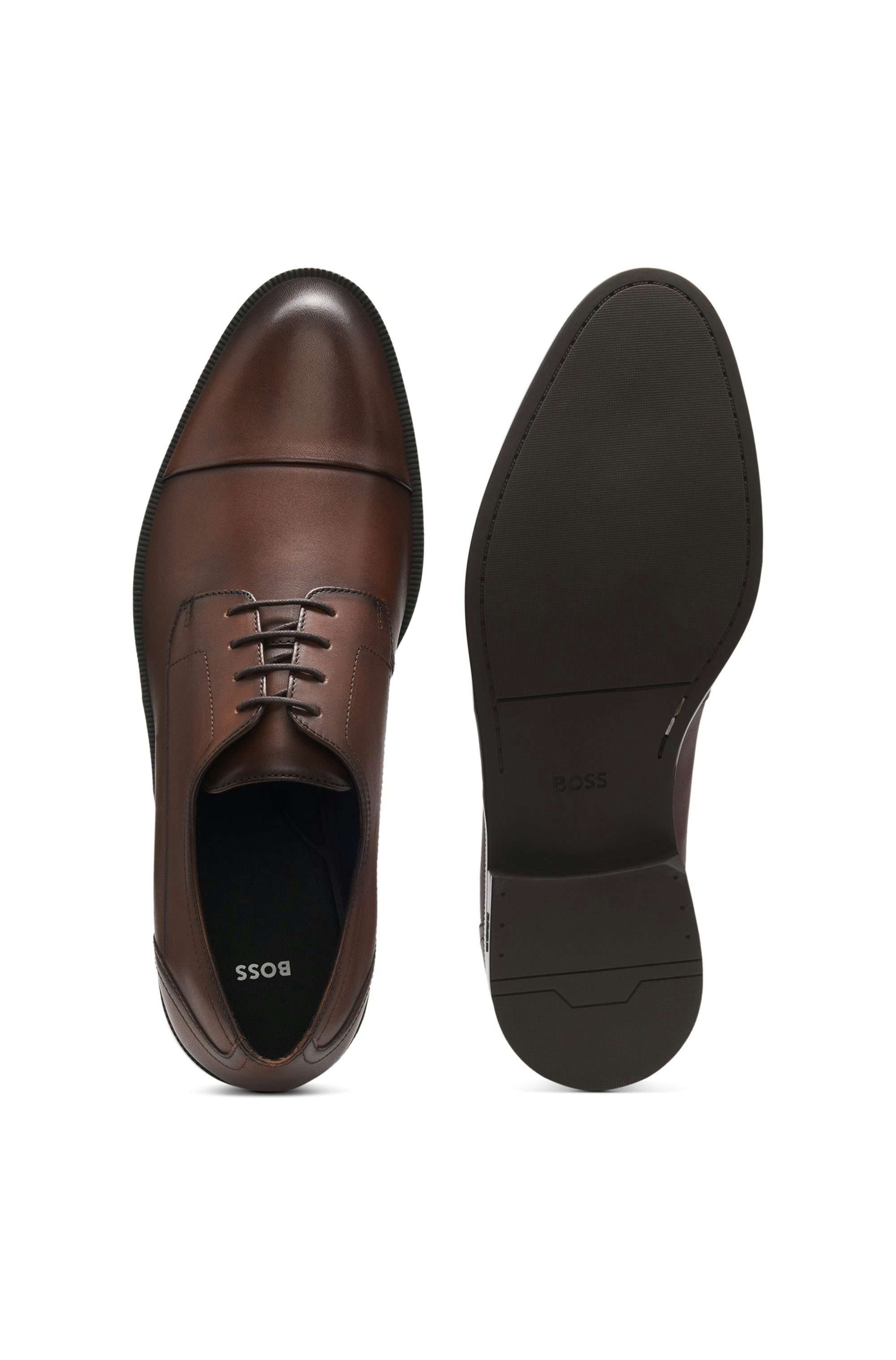 BOSS Tayil_Derb Schnürschuh Festtagsschuh, Anzugschuh, Business-Schnürer in eleganter Optik