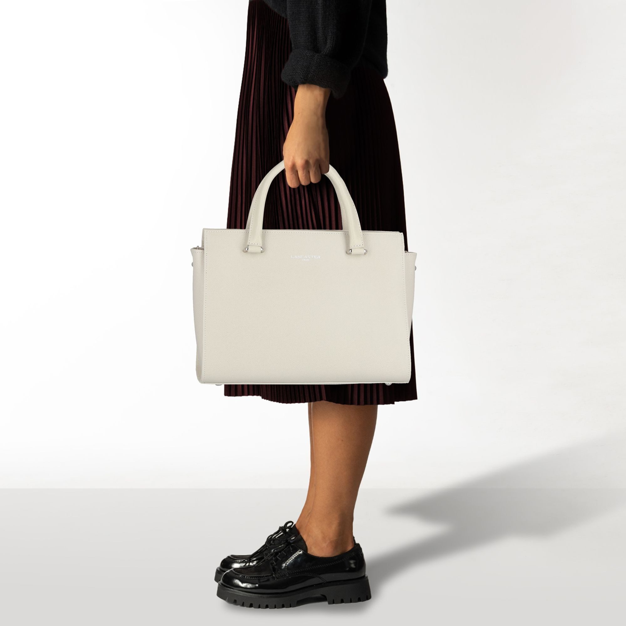 LANCASTER Henkeltasche Sierra, Leder