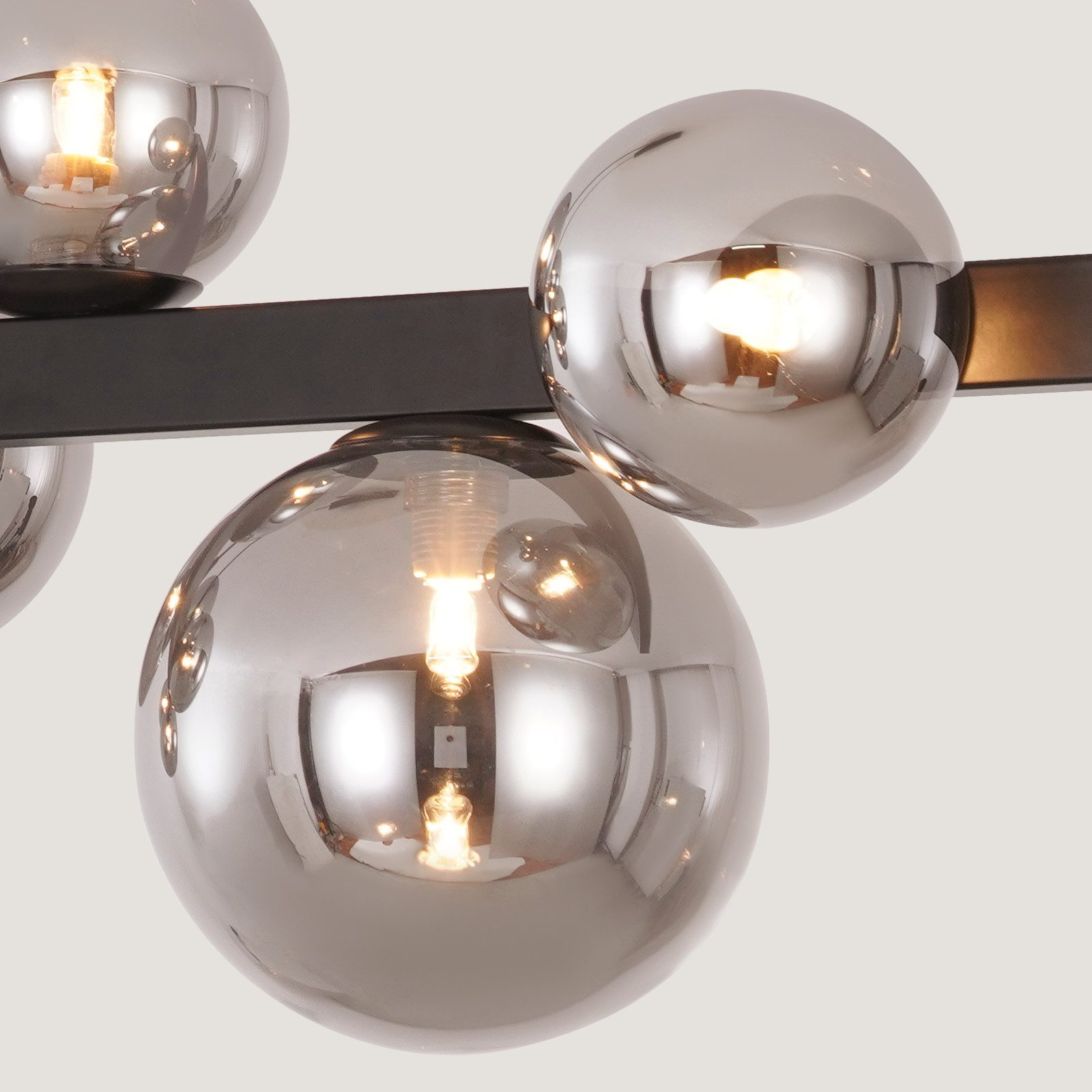 Nettlife Pendelleuchte Esstisch Glas G9 8/14 Flammig Modern Kronleuchter, L günstig online kaufen