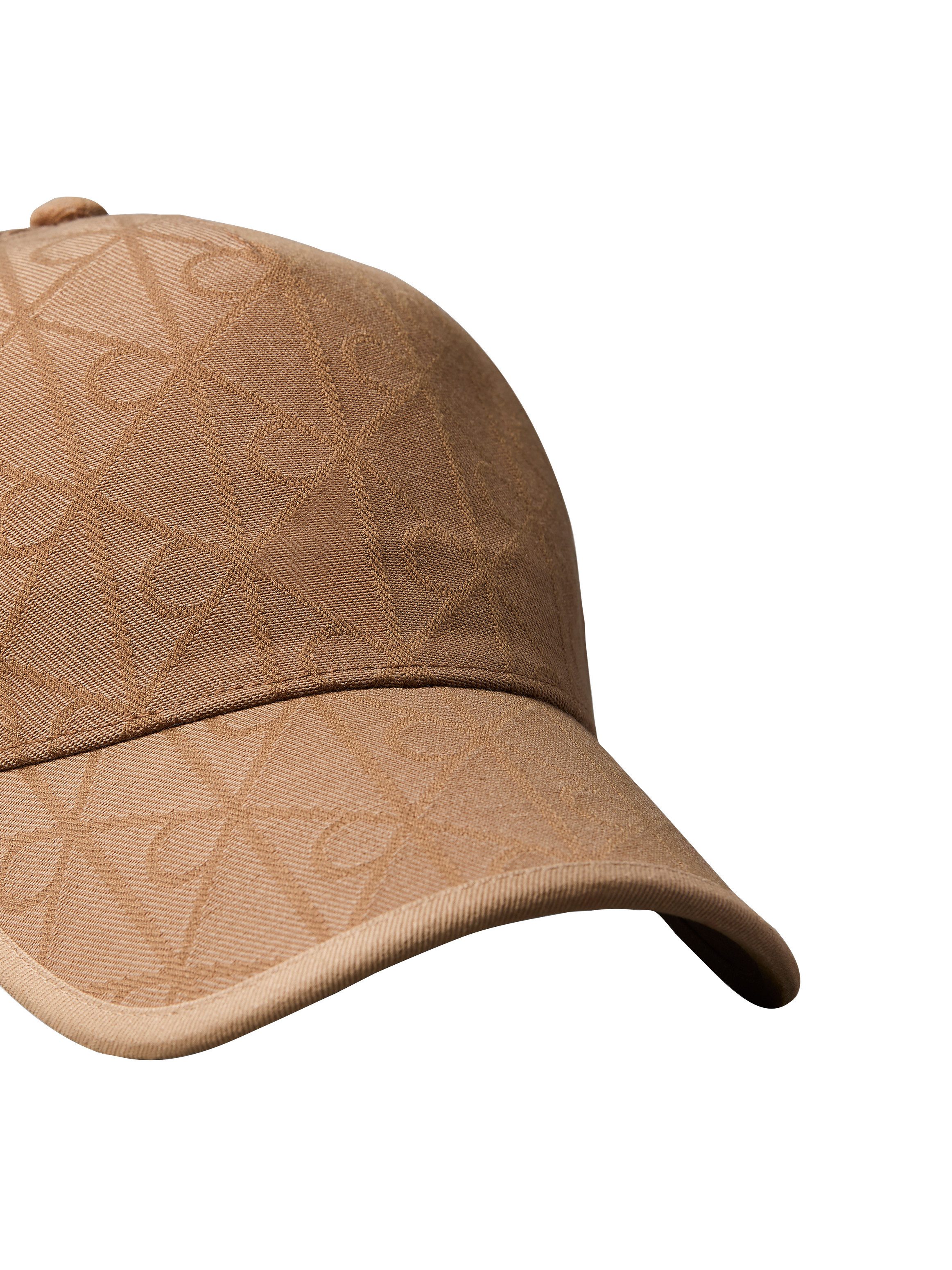 Calvin Klein Baseball Cap LOGO AOP JACQUARD (BAG TIE BACK) Regular fit und größenverstellbar