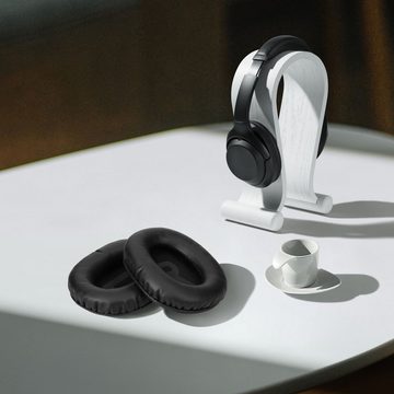 kwmobile 2x Ohr Polster für Logitech G Pro X HiFi-Kopfhörer (Ohrpolster Kopfhörer - Kunstleder Polster für Over Ear Headphones)