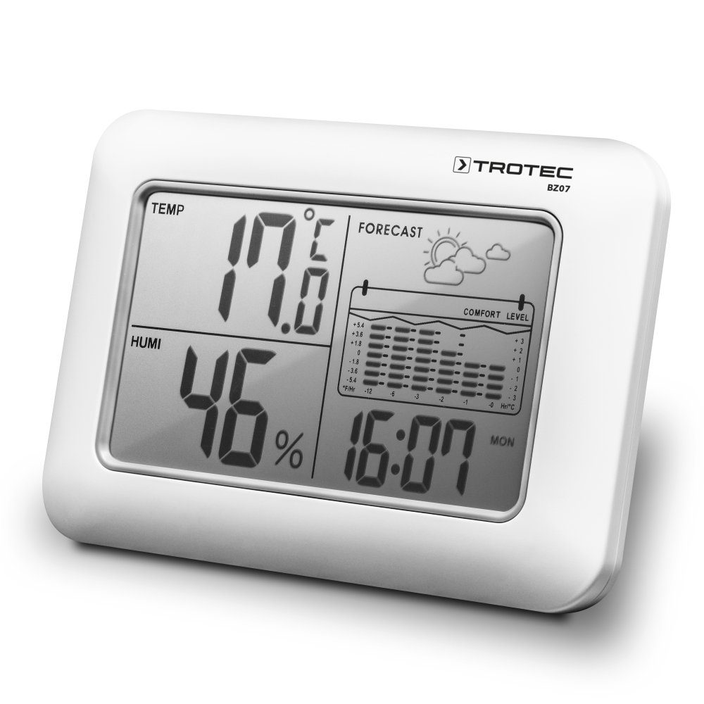 TROTEC Wetterstation und Innenraum-Klimamonitor BZ07 Innenwetterstation