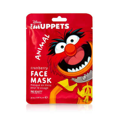 Mad Beauty Gesichts-Reinigungsmaske »Tuchmaske The Muppets - Pflegemasken für das Gesicht: Kermit der Frosch, Miss Piggy und Animal als Gesichtsmaske«