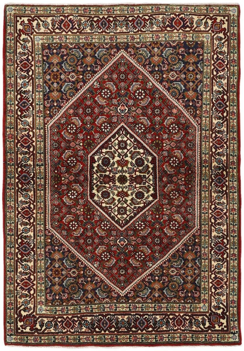 Orientteppich Bidjar Zanjan 102x146 Handgeknüpfter Orientteppich / Perserteppich, Nain Trading, rechteckig, Höhe: 12 mm