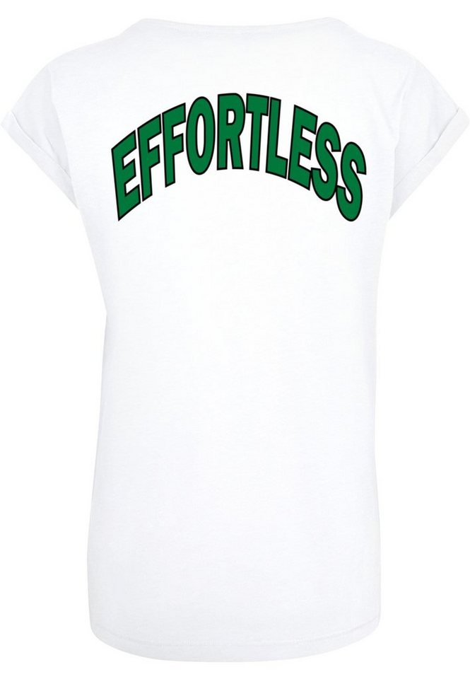 Merchcode Ladies Attitude Tee (1-tlg) T-Shirt Shoulder Extended Damen