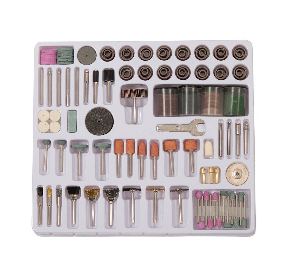 Thumbnail - Schleifpapier Rotationswerkzeuge Zubehör Set 216 teilig mit 3,17 mm Schaft