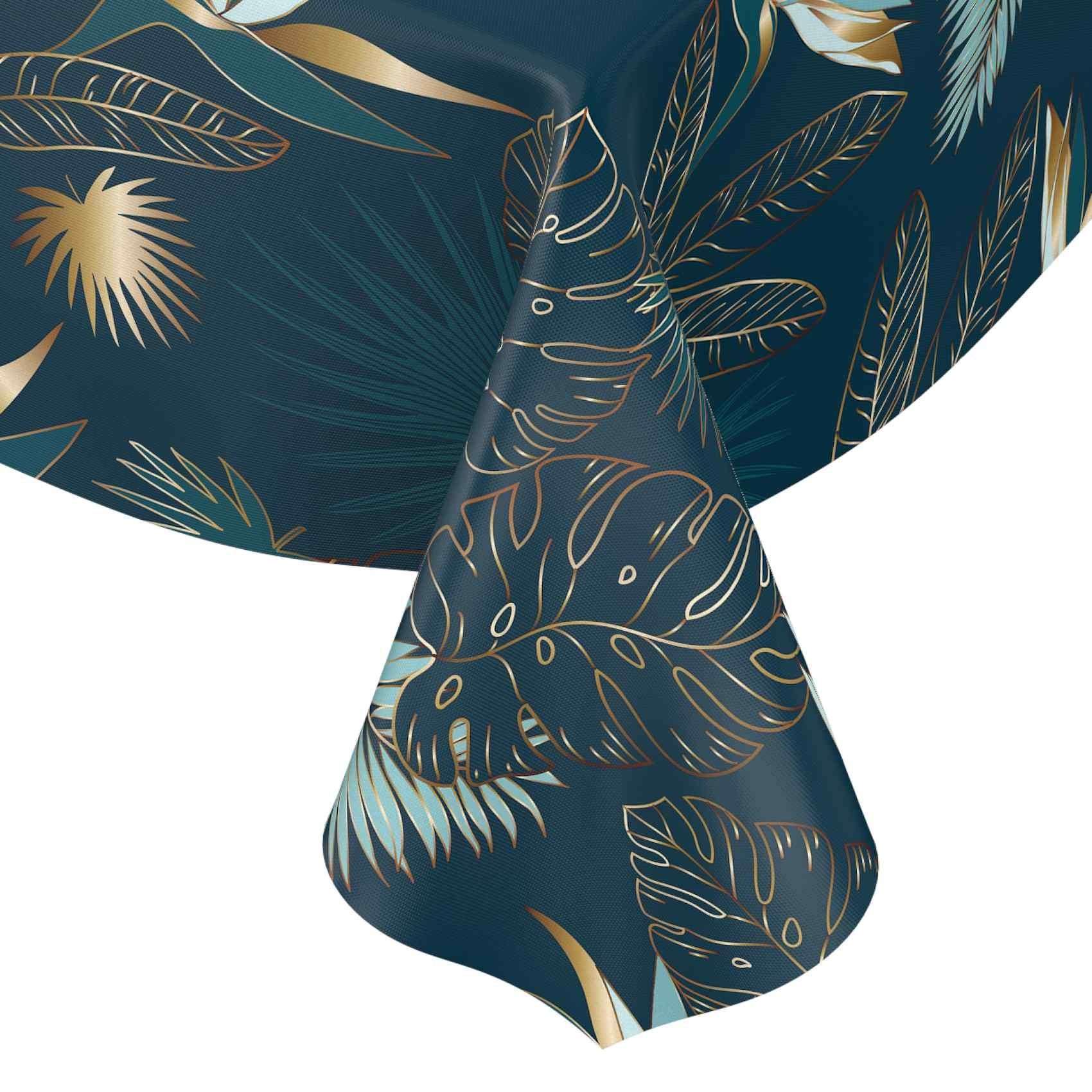 ANRO Tischdecke Wachstuchtischdecke Gartentischdecke Wachstischdecke (Einze günstig online kaufen