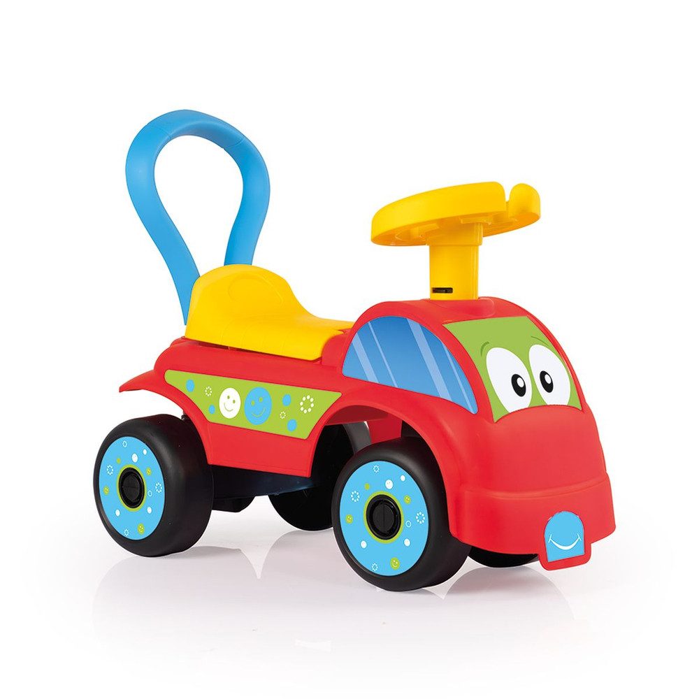 DOLU Spielzeug-Traktor Rutschfahrzeug - rot/blau