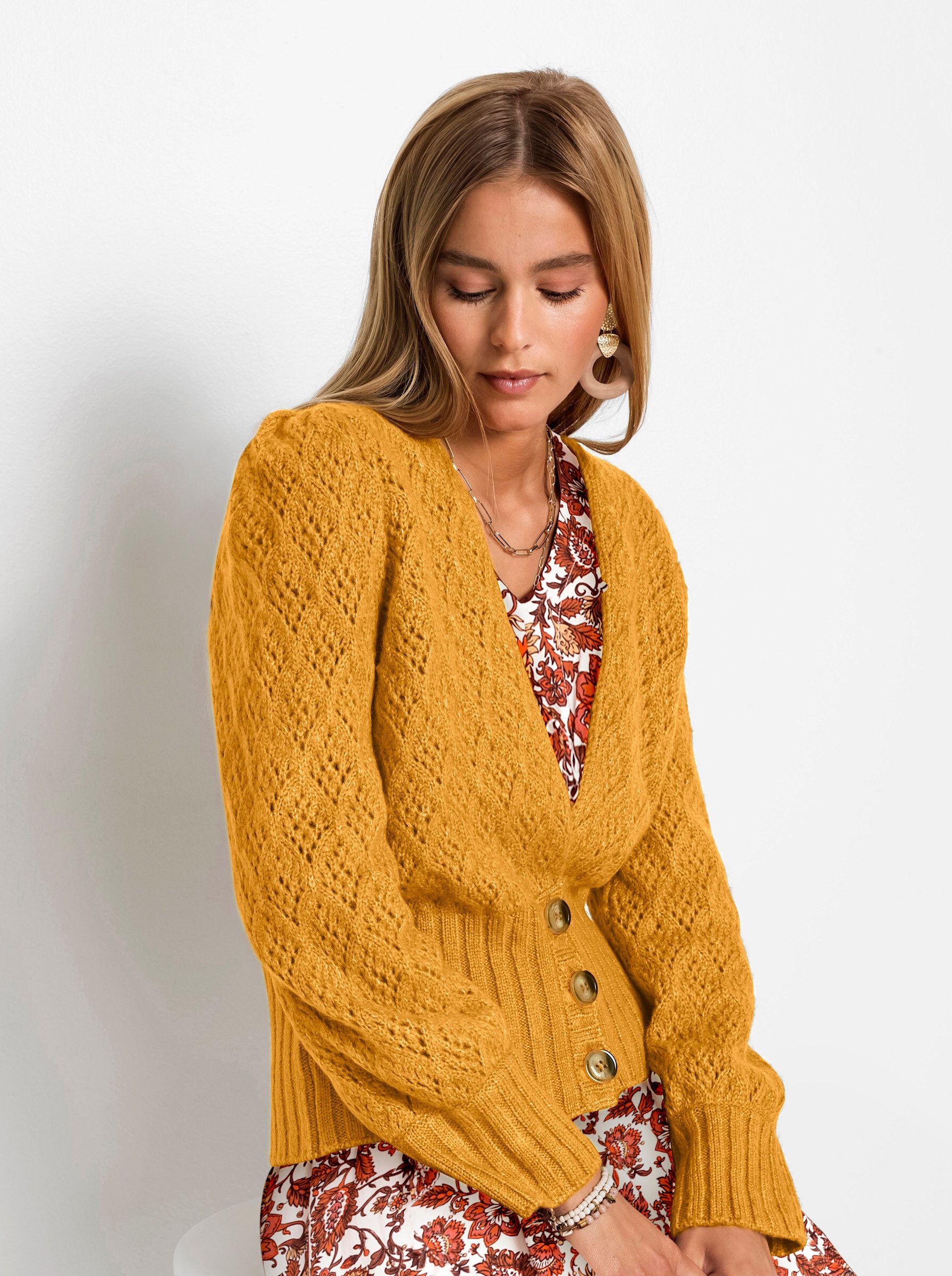 Witt Strickjacke Ajourstrickjacke günstig online kaufen
