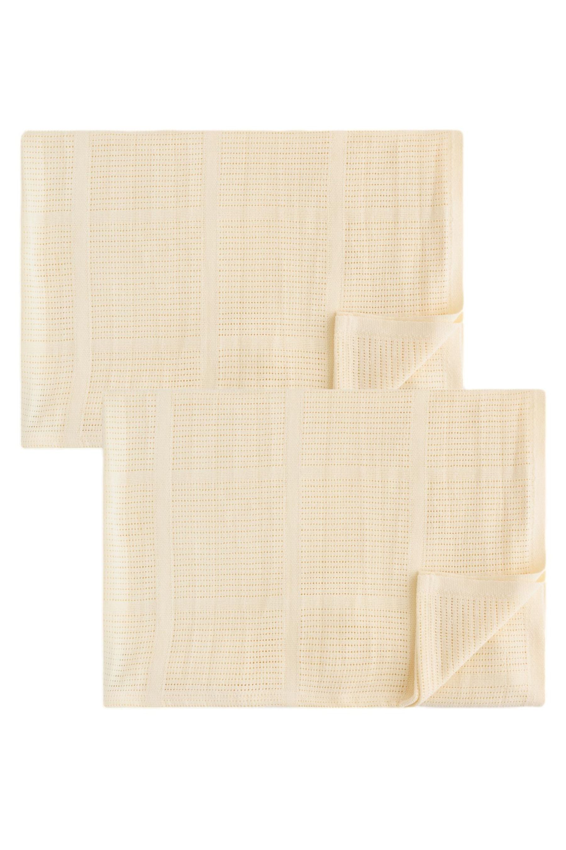 Kinderdecke Babydecken aus 100 % Baumwolle, 2er-Pack, Next