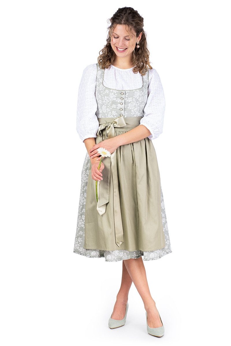 Dirndlbluse Dirndlbluse - RICCARDA - weiß
