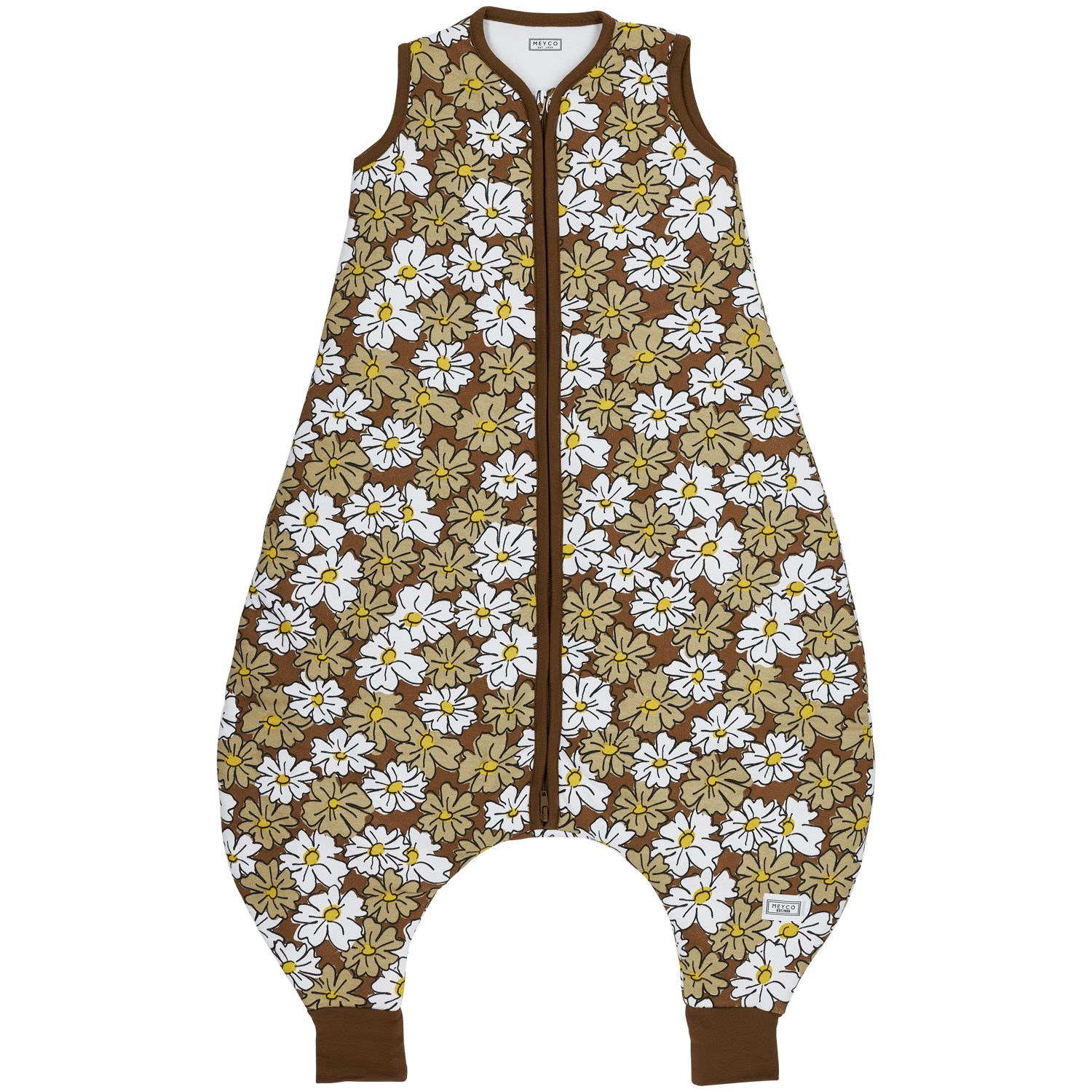 Meyco Baby Babyschlafsack Vintage Flower Chocolate günstig online kaufen