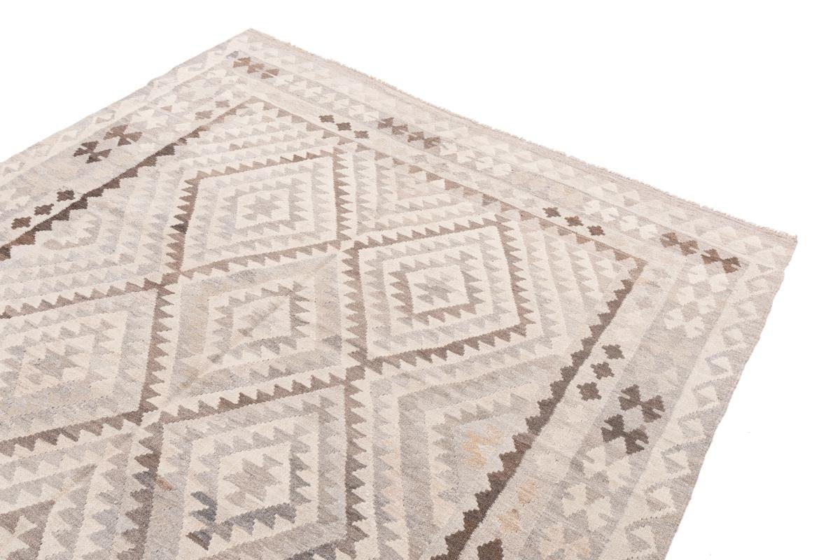 Orientteppich, Höhe: Afghan rechteckig, 199x303 mm Trading, Nain Kelim 3 Handgewebter Orientteppich Heritage Moderner