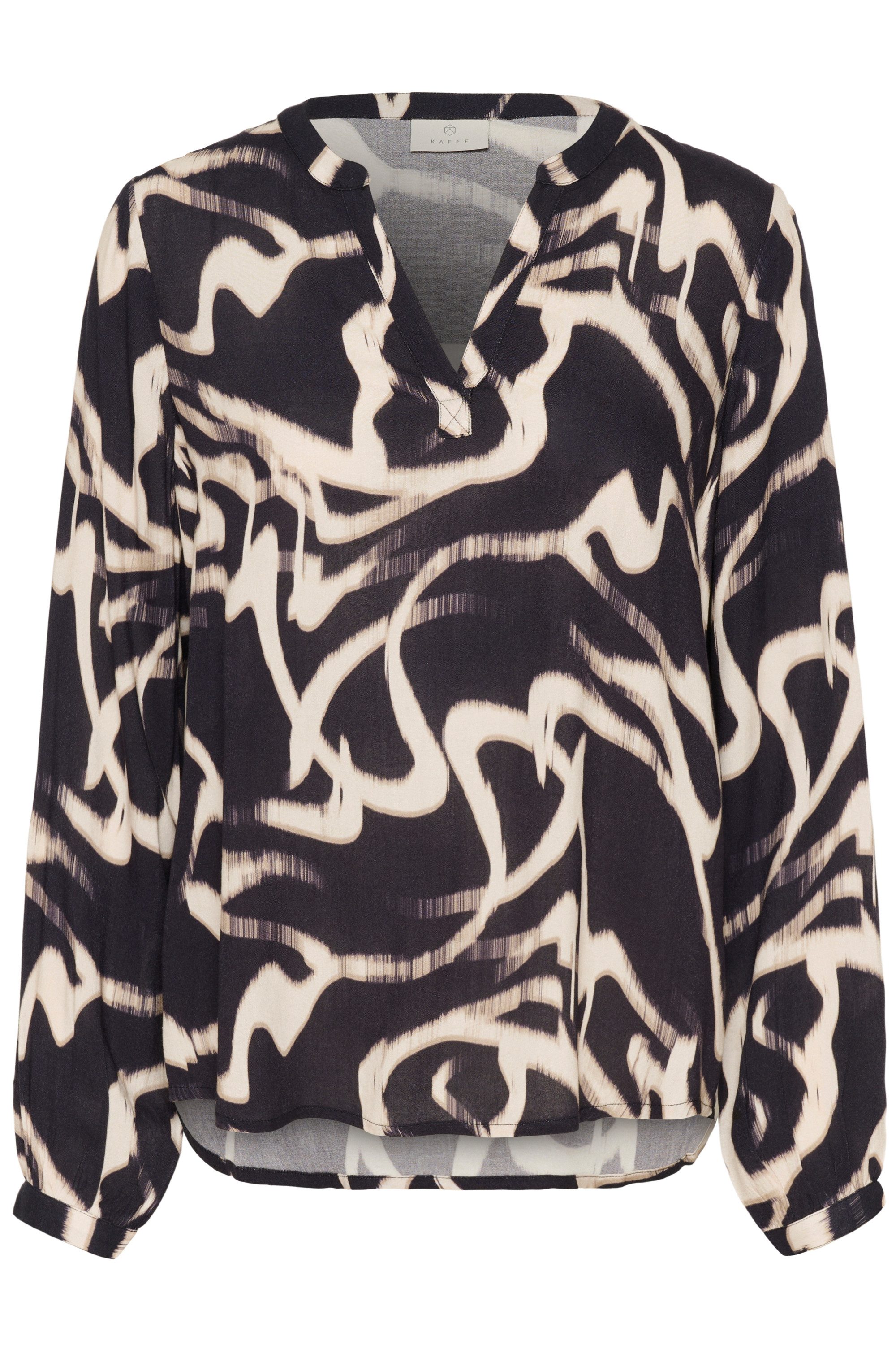 KAFFE Langarmbluse Bluse langarm KAbeathe