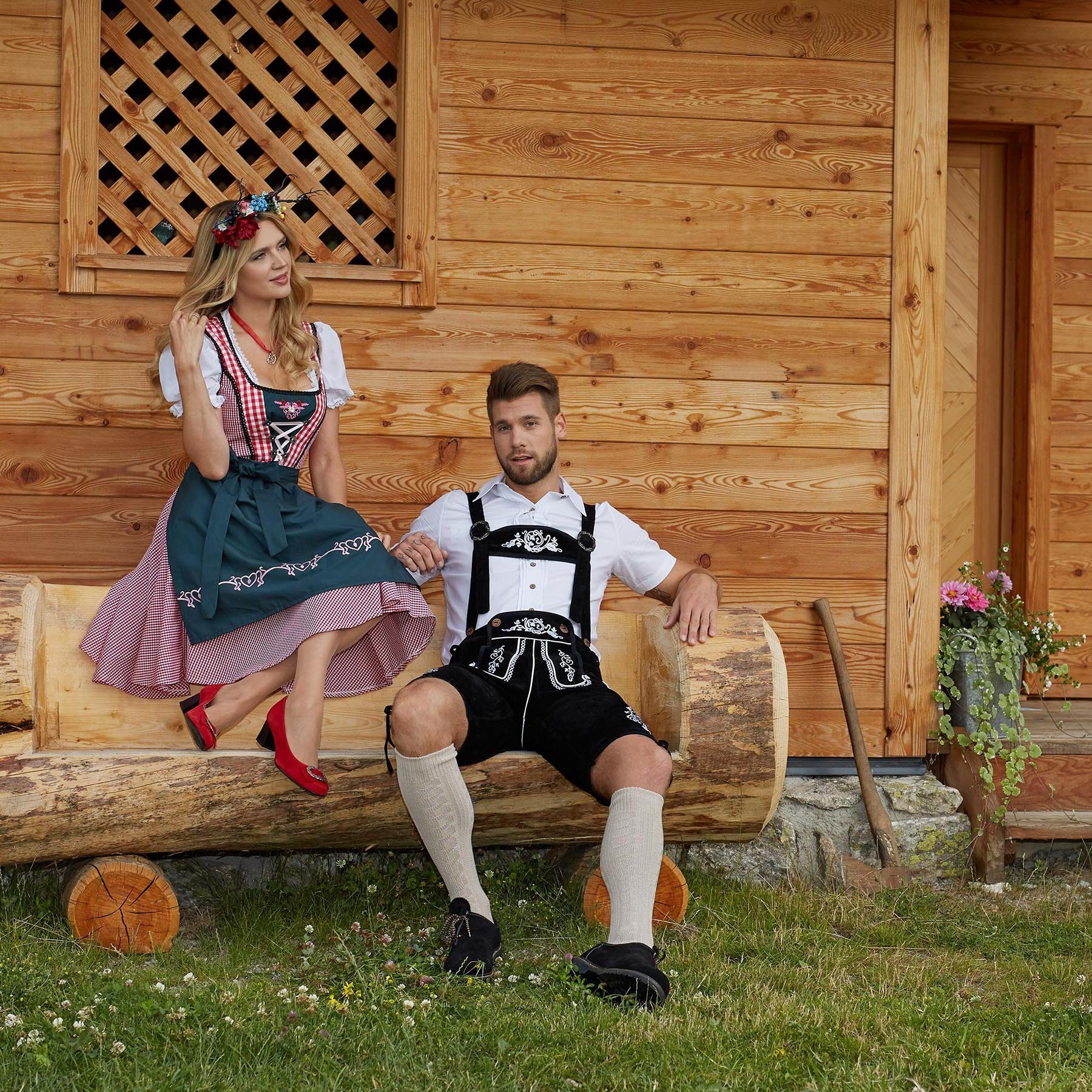 dressforfun Dirndl Frauenkostüm Mini-Dirndl Berchtesgaden Modell 2