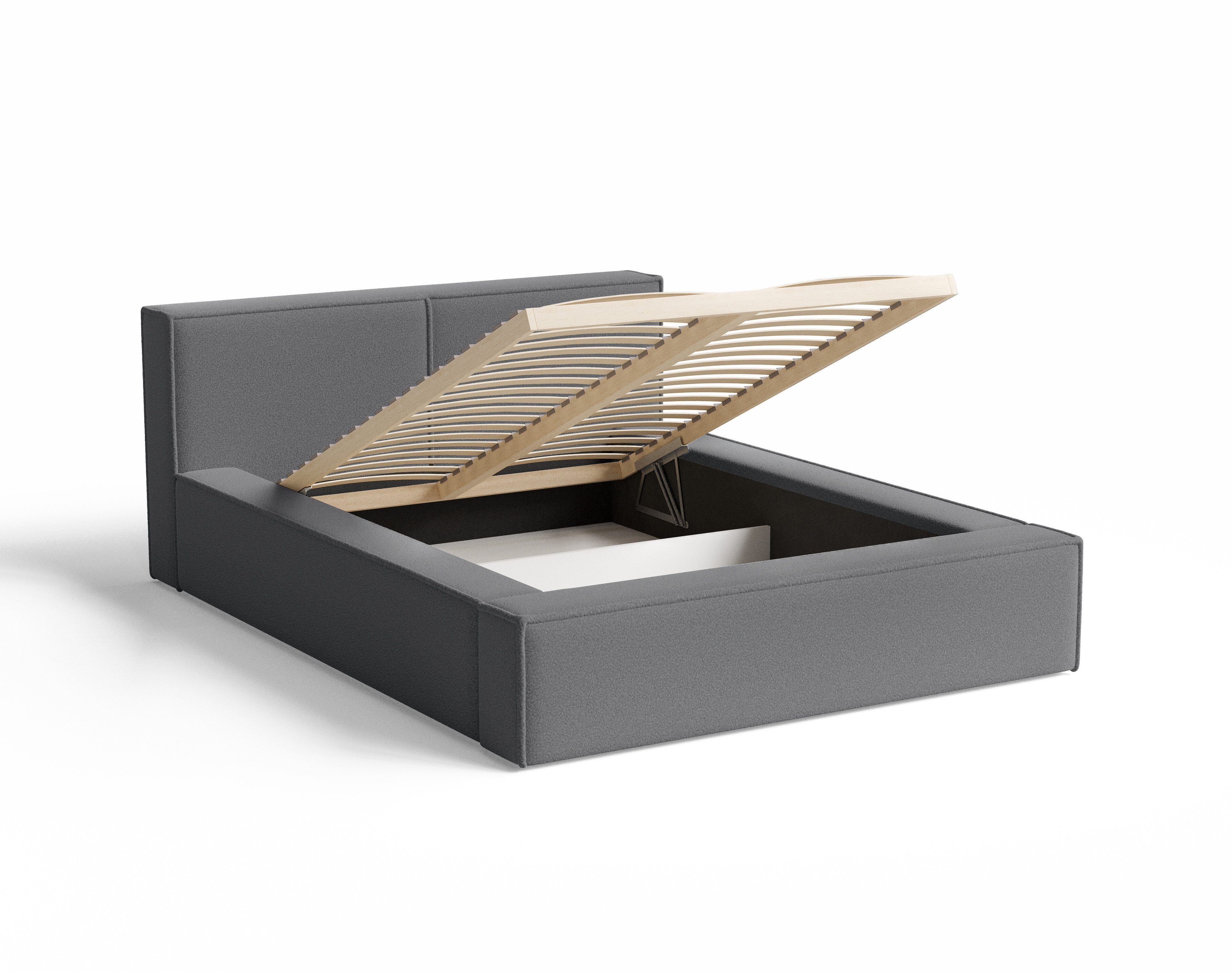 Chilly Möbel Polsterbett Lugano Dunkelgrau Quelle92 günstig online kaufen