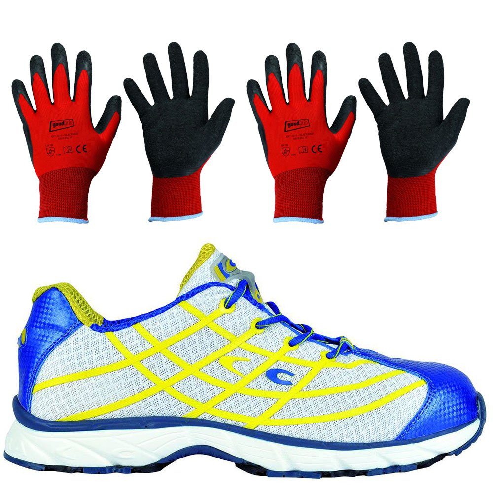 Cofra Sicherheitsschuhe NEW ALIEN WHITE S1 P SRC Sicherheitsschuh (Set ...