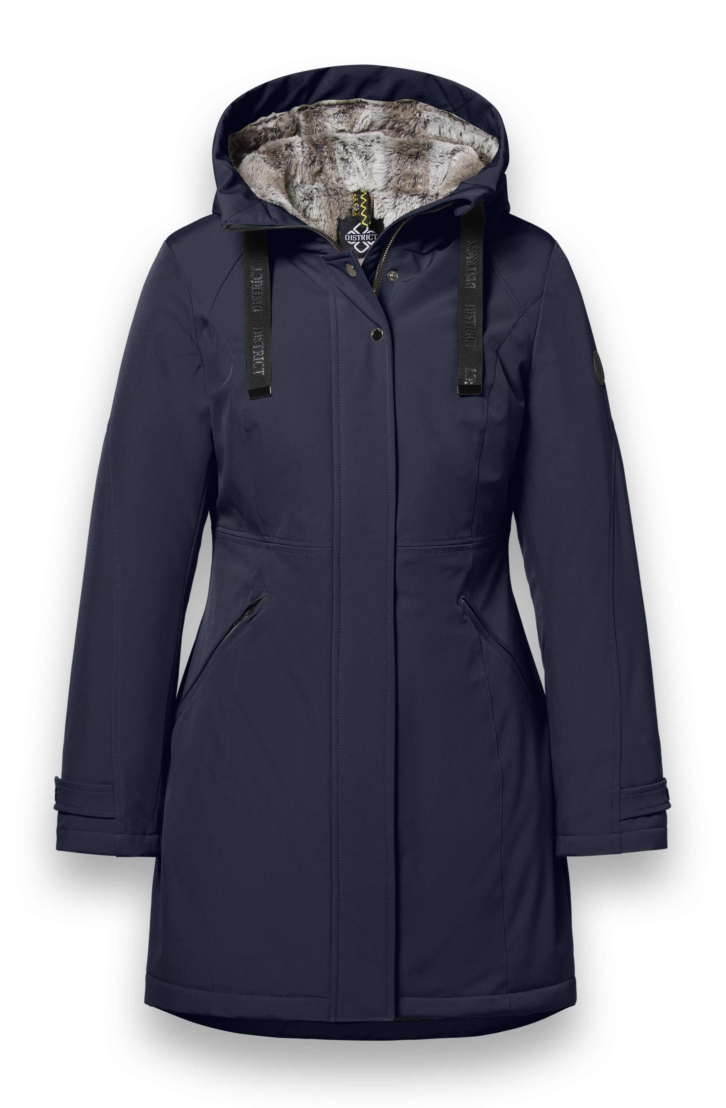 District Wintermantel Parkcity (warm, winddicht, wasserabweisend) dunkelblau Damen