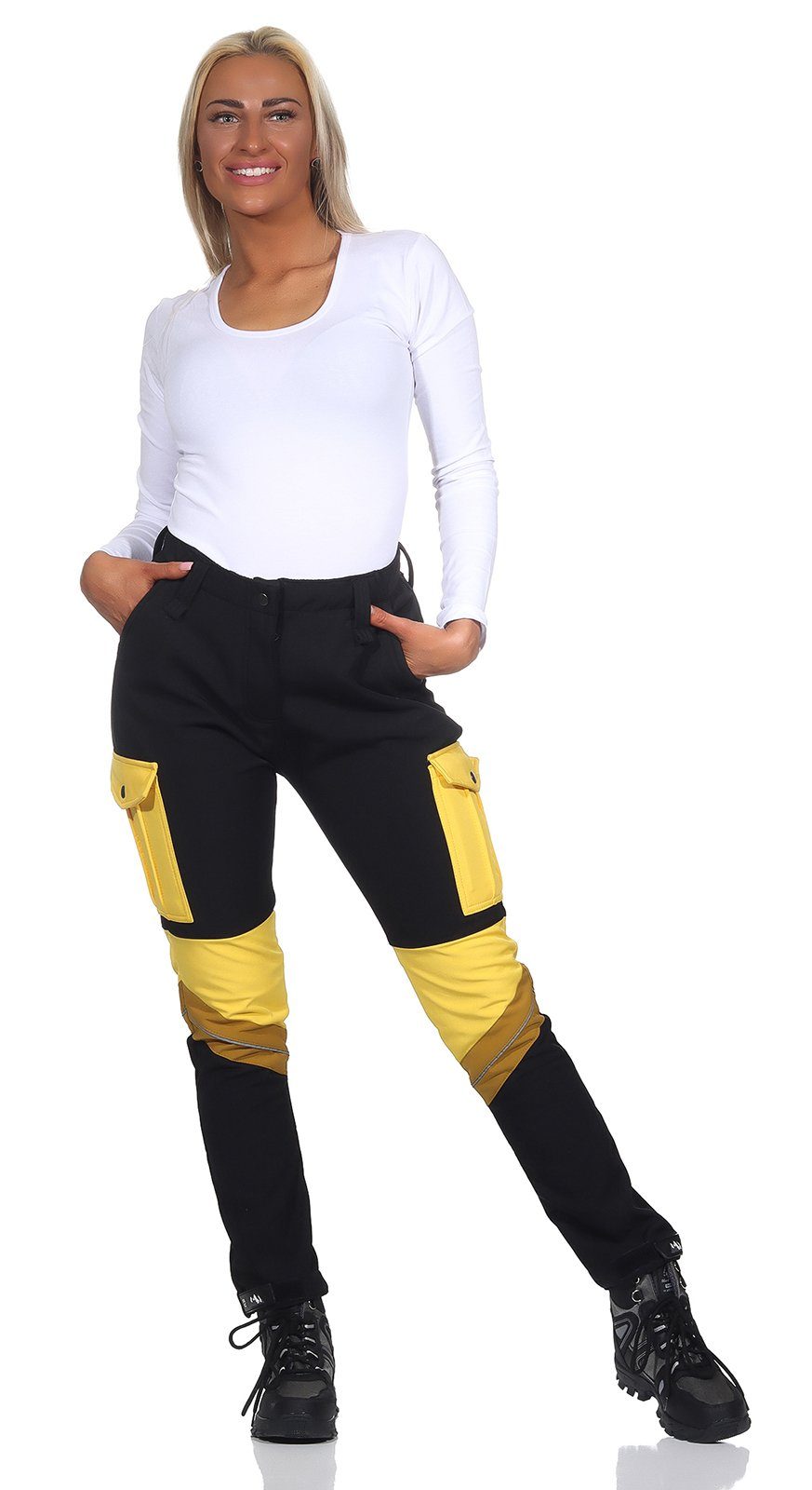 Rock Creek Softshellhose Damen Outdoor Wanderhose D-483