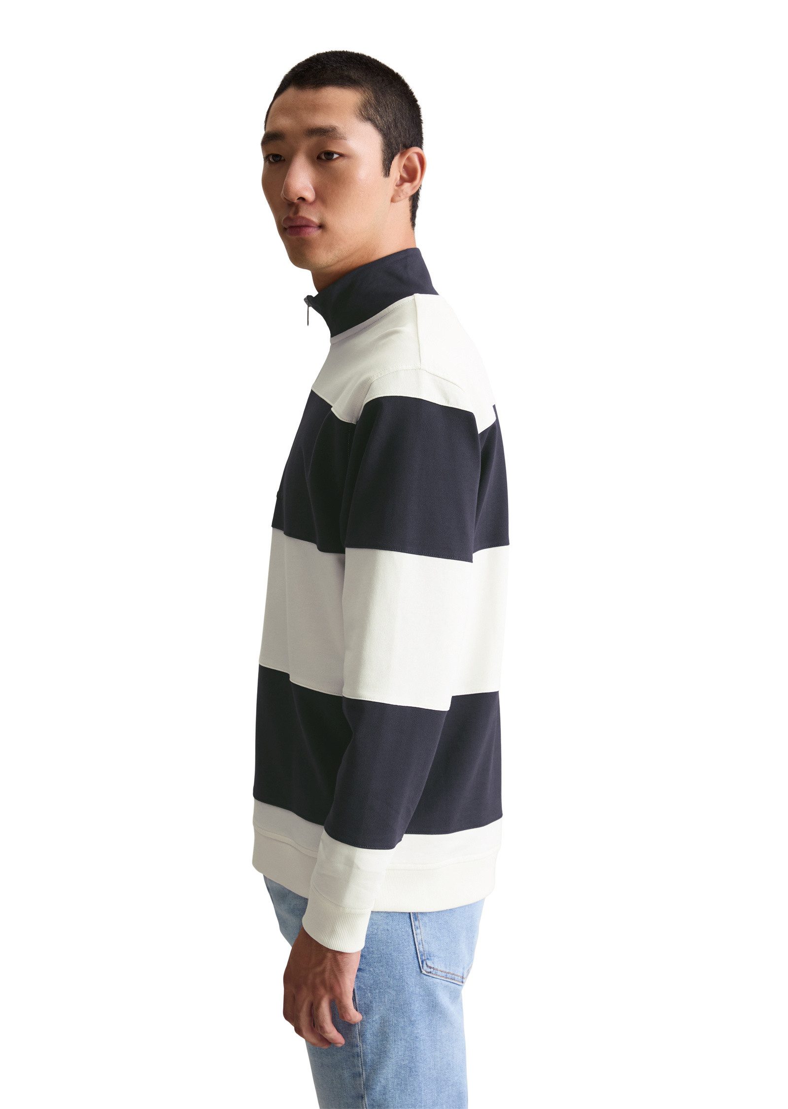 Marc O'Polo DENIM Sweatshirt aus reiner Bio-Baumwolle günstig online kaufen