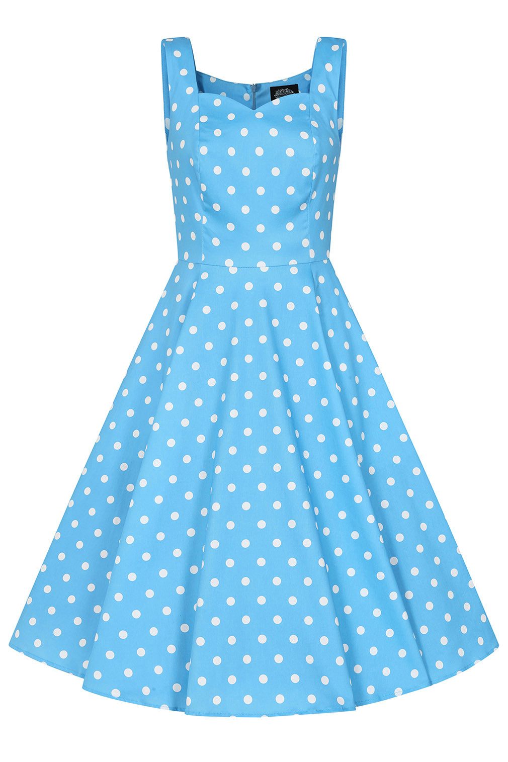 Hearts & Roses London A-Linien-Kleid Marlene Polka Dot Gepunktet Vintage Retro 50er